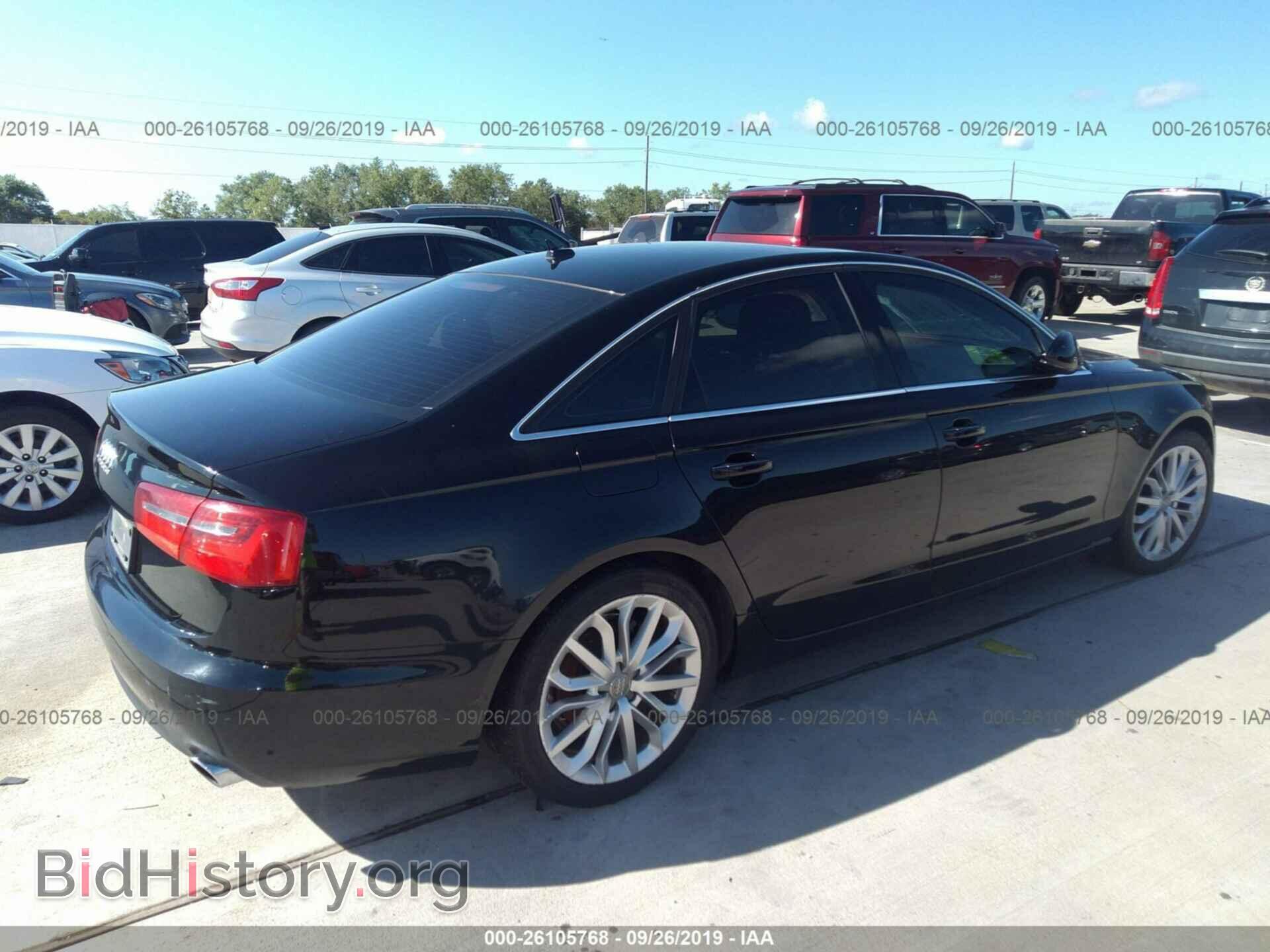 2013 AUDI A6 - VIN: WAUDFAFC7DN107320 - Фото 4