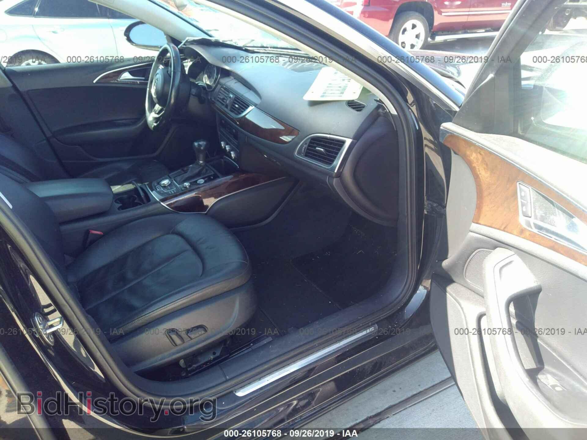 2013 AUDI A6 - VIN: WAUDFAFC7DN107320 - Фото 5