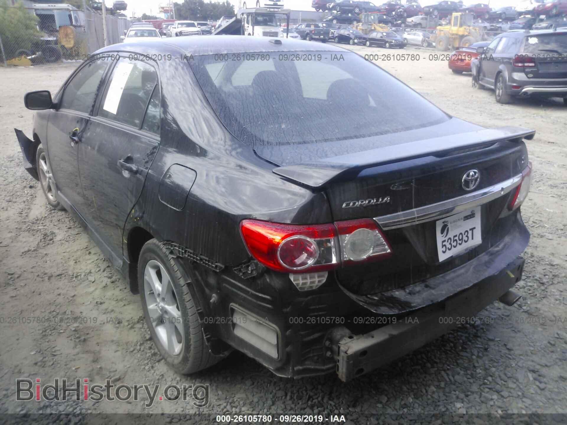 2011 TOYOTA COROLLA - VIN: 2T1BU4EE3BC684947 - Фото 3