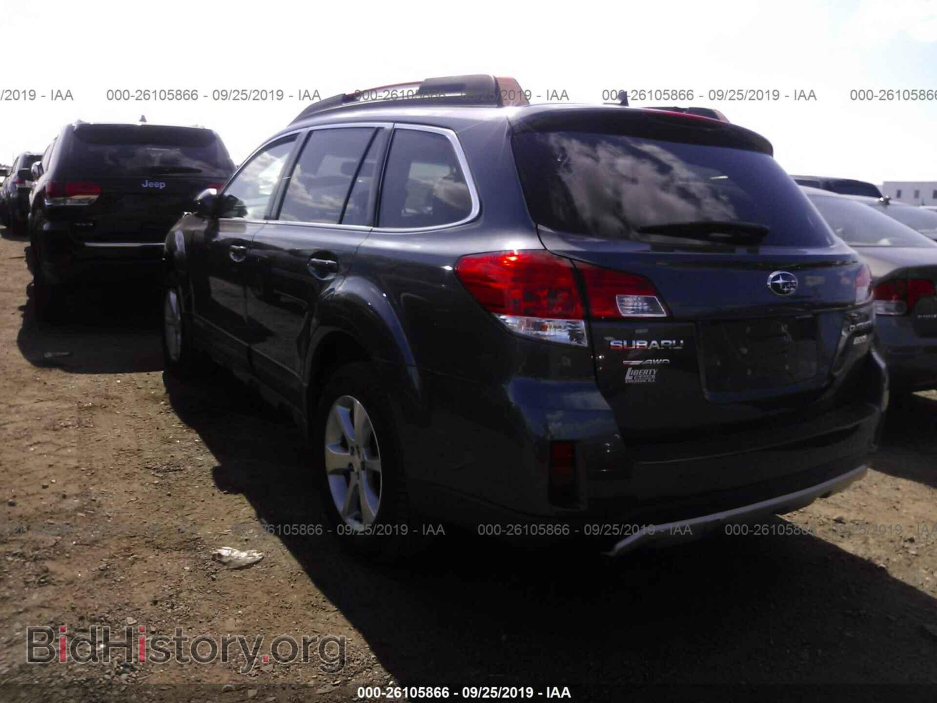 2014 SUBARU OUTBACK - VIN: 4S4BRBLC0E3274915 - Фото 3