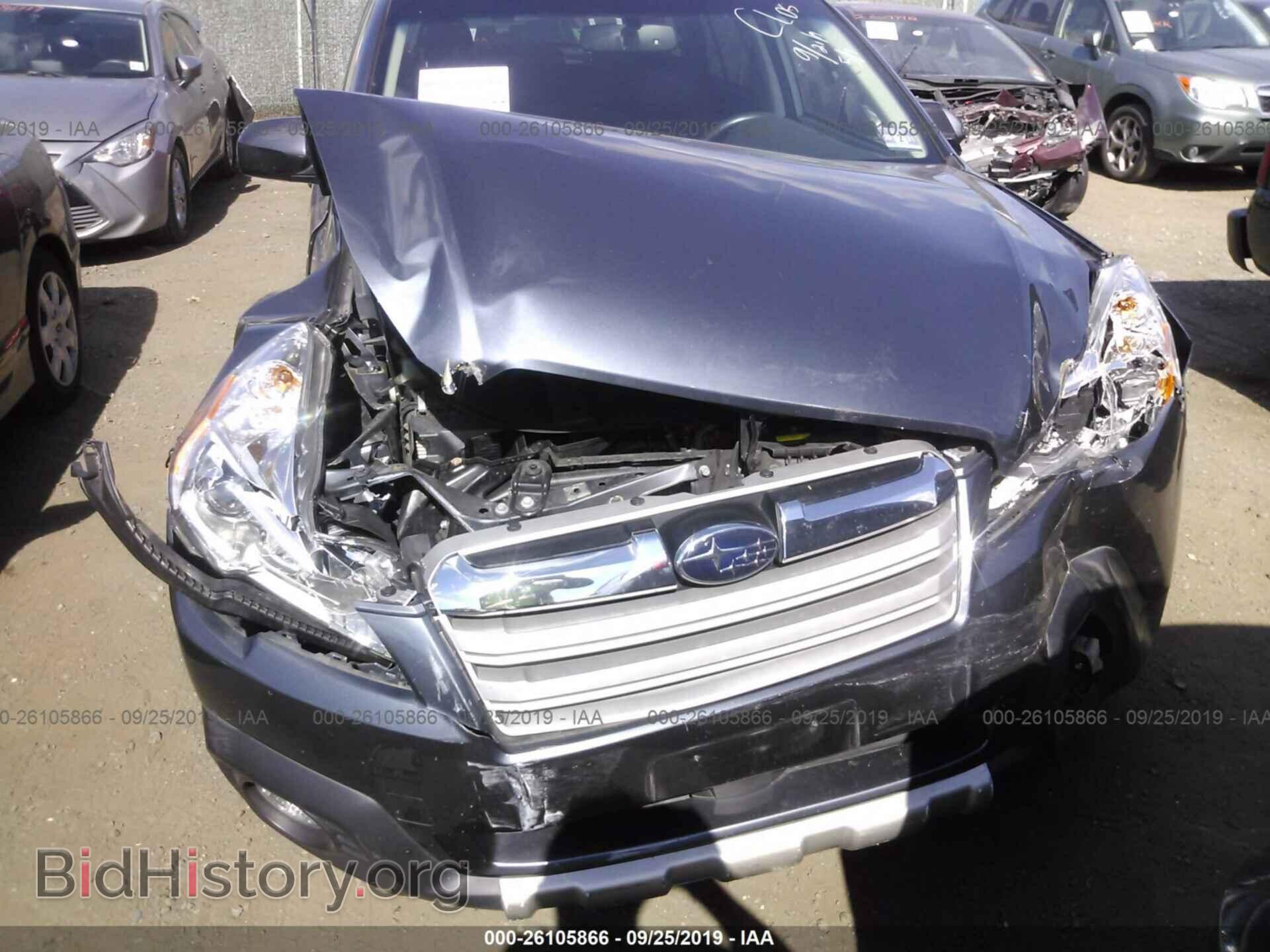 2014 SUBARU OUTBACK - VIN: 4S4BRBLC0E3274915 - Фото 6