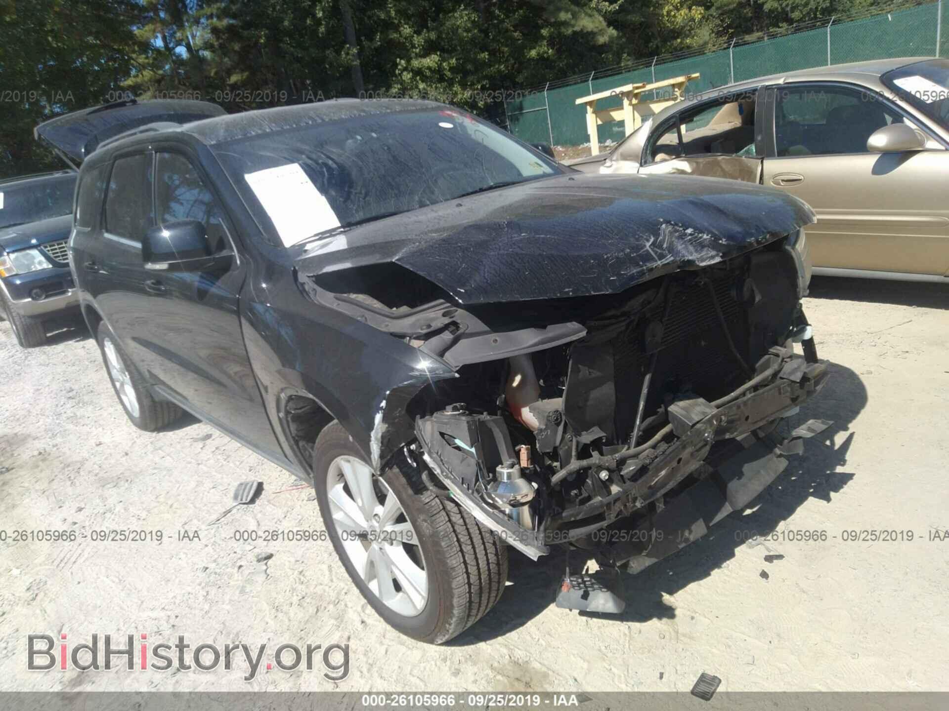 Photo 1C4RDHDG1CC321694 - DODGE DURANGO 2012
