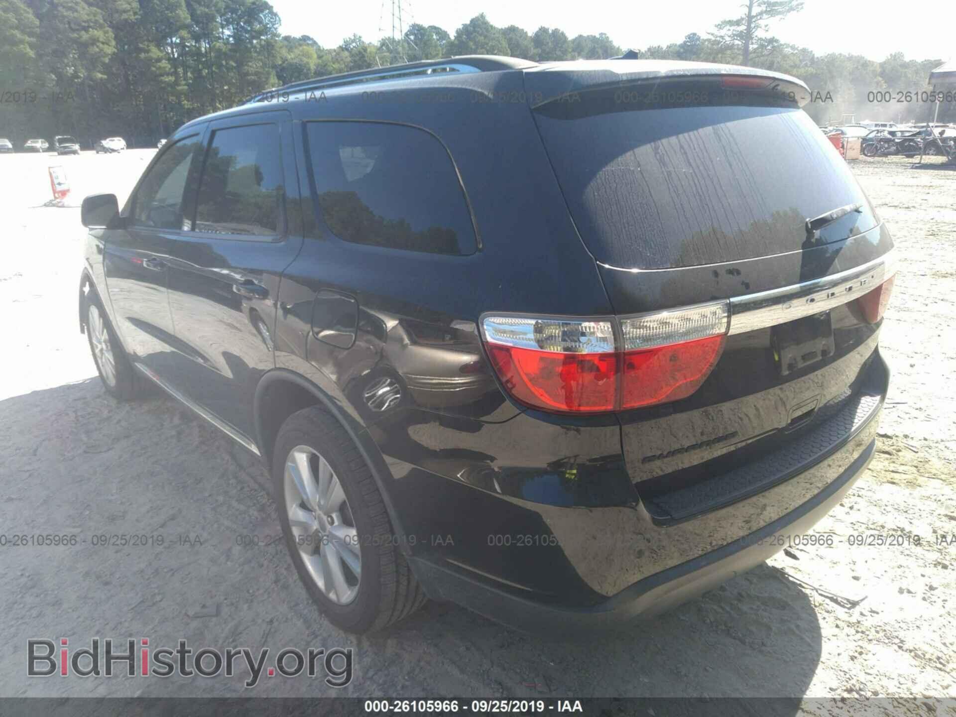 2012 DODGE DURANGO - VIN: 1C4RDHDG1CC321694 - Фото 3