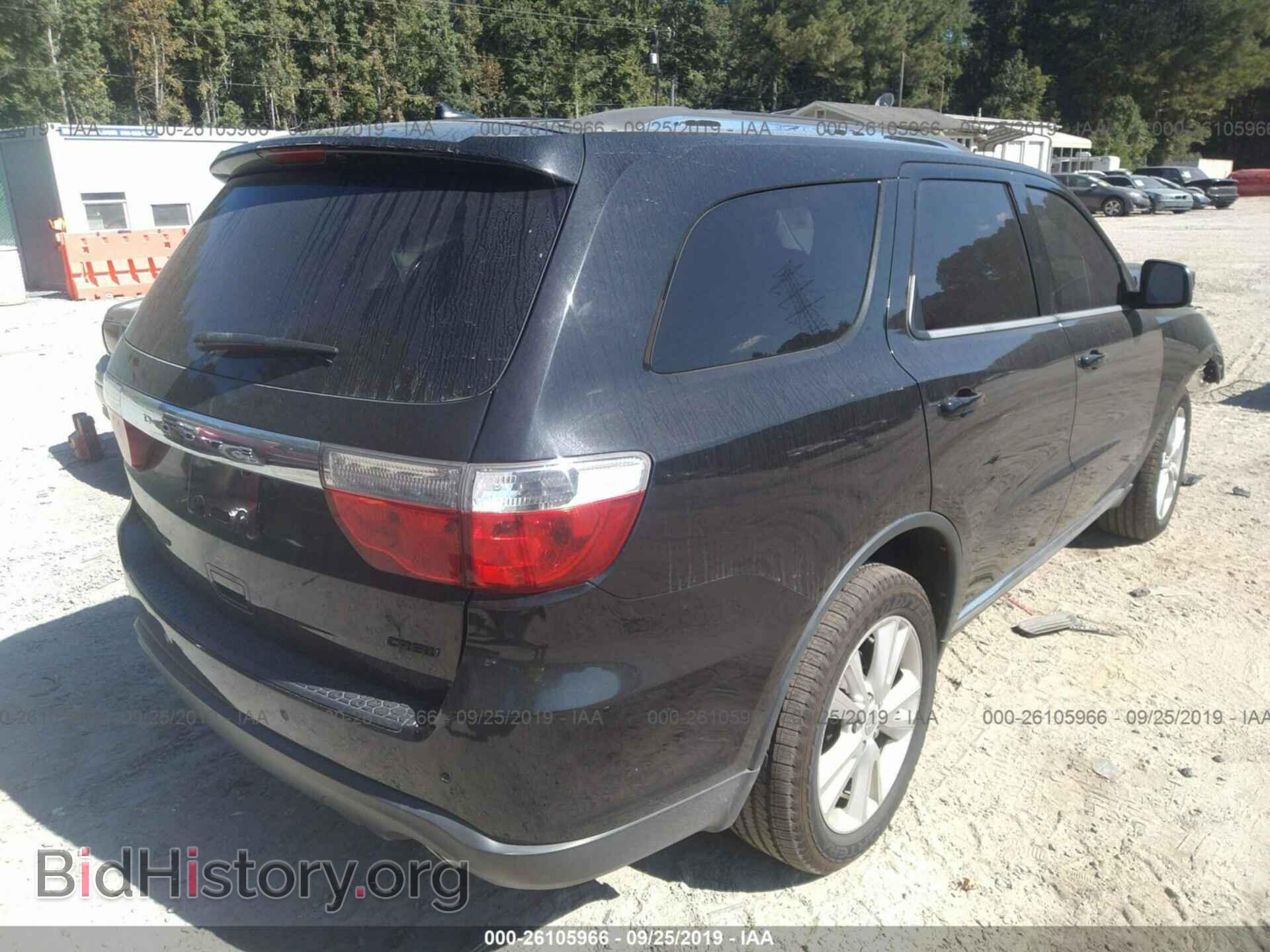 2012 DODGE DURANGO - VIN: 1C4RDHDG1CC321694 - Фото 4