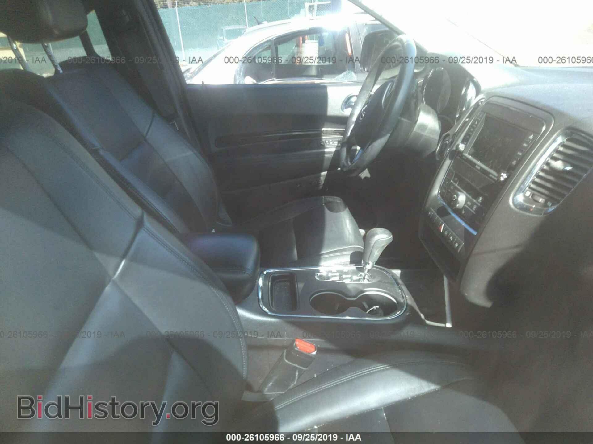 2012 DODGE DURANGO - VIN: 1C4RDHDG1CC321694 - Фото 5