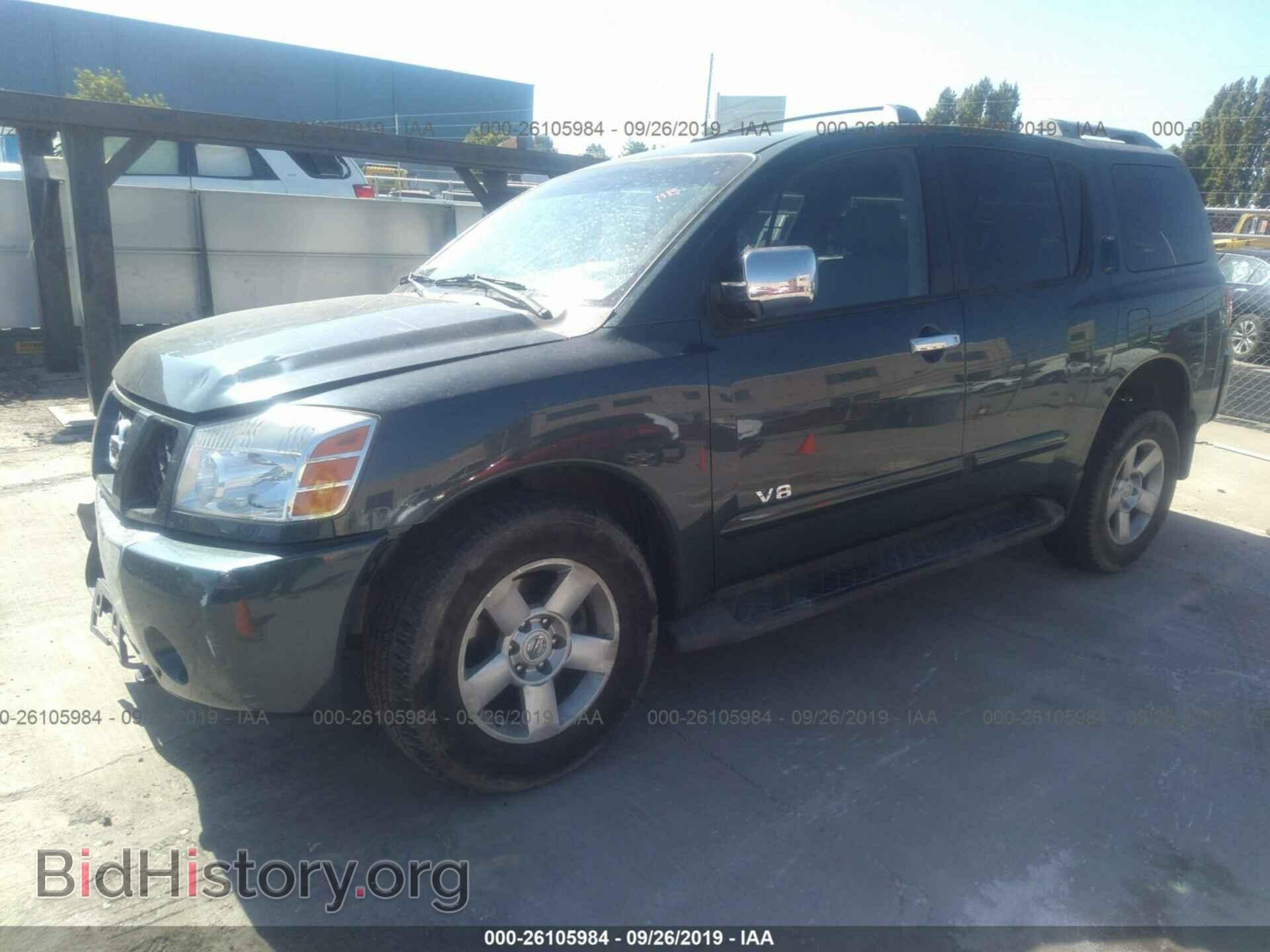 2006 NISSAN ARMADA - VIN: 5N1AA08B46N731058 - Фото 2