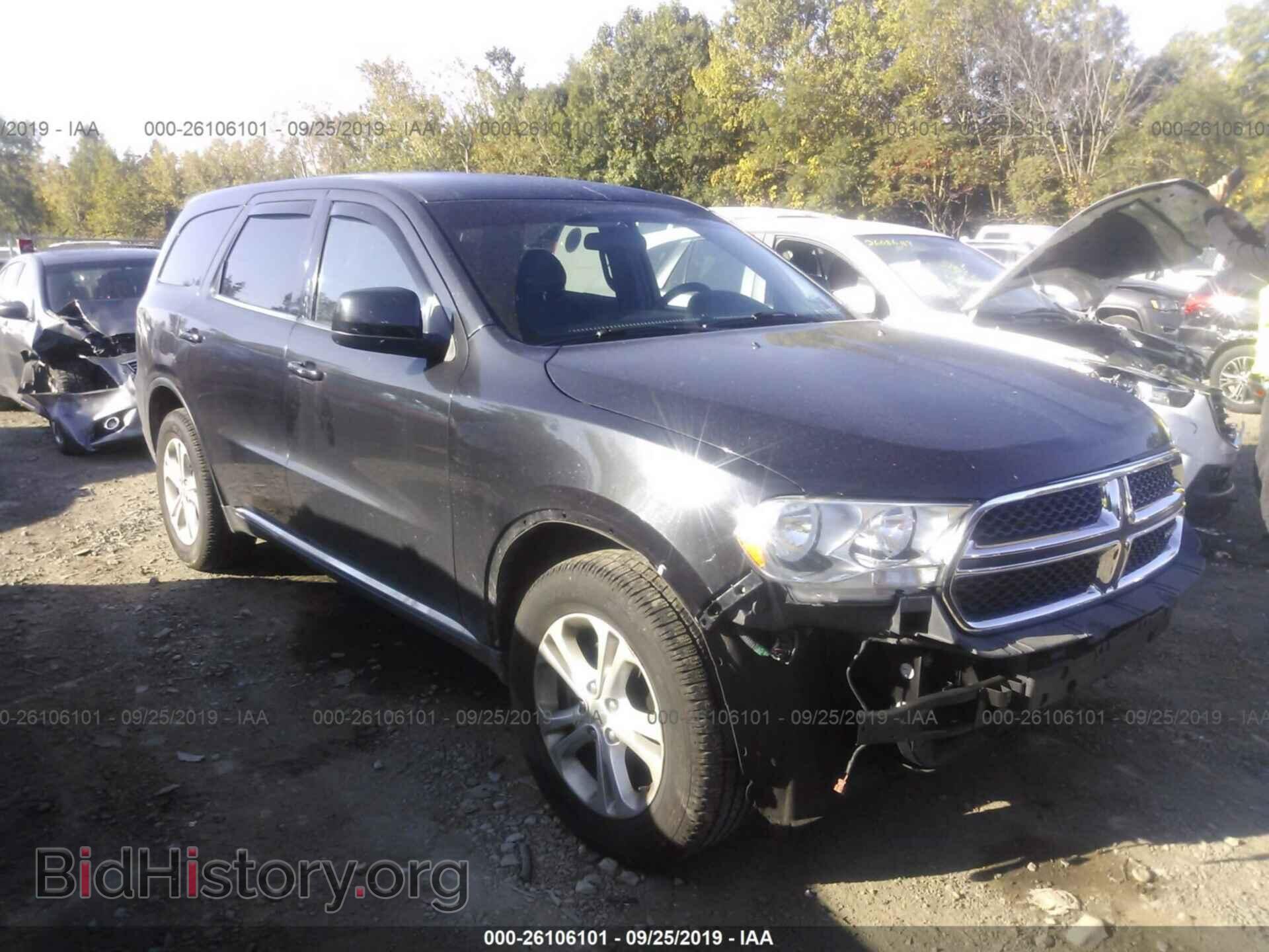 Photo 1C4RDJAG2CC193221 - DODGE DURANGO 2012