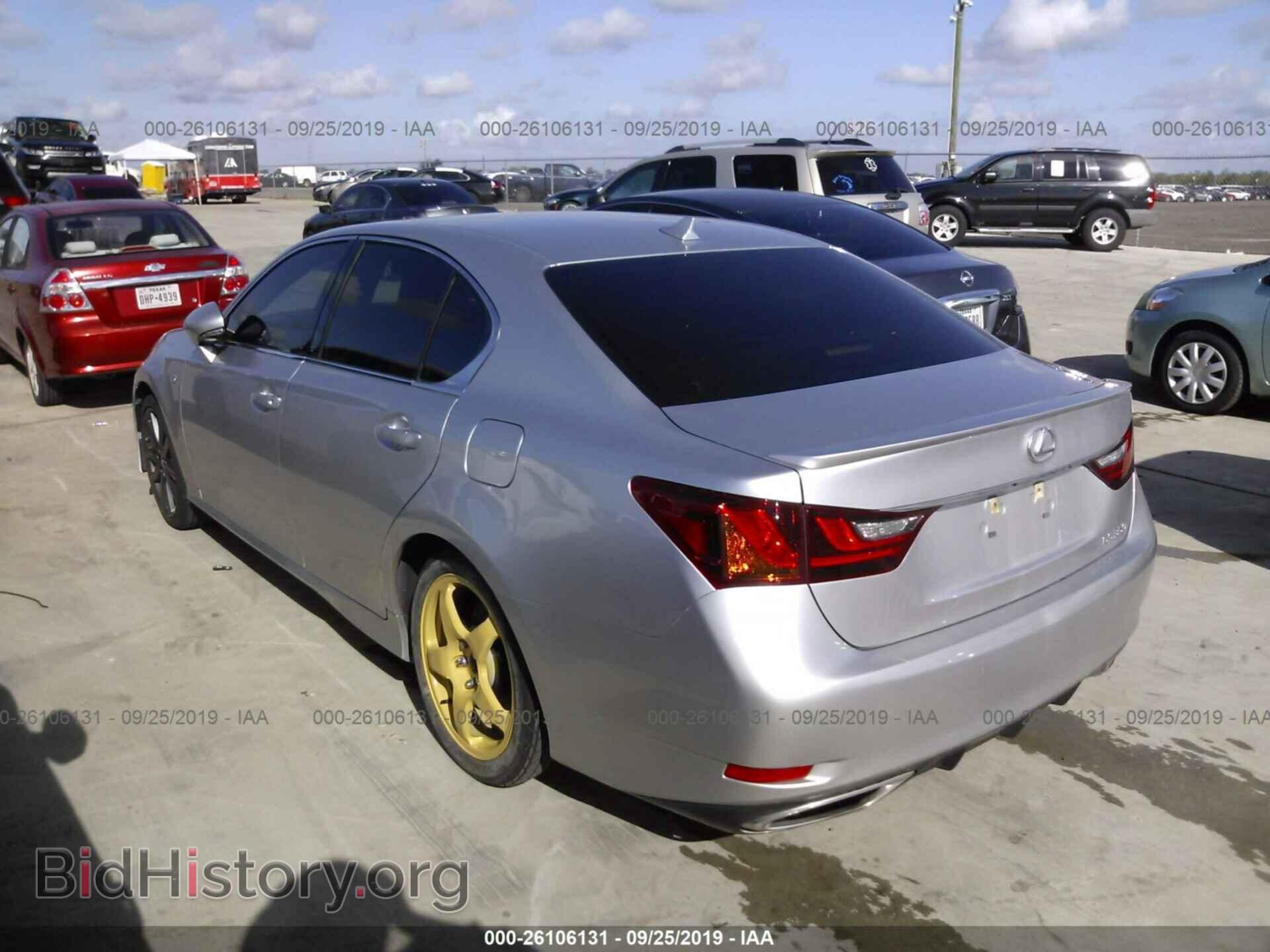 2014 LEXUS GS - VIN: JTHBE1BL1E5032276 - Фото 3