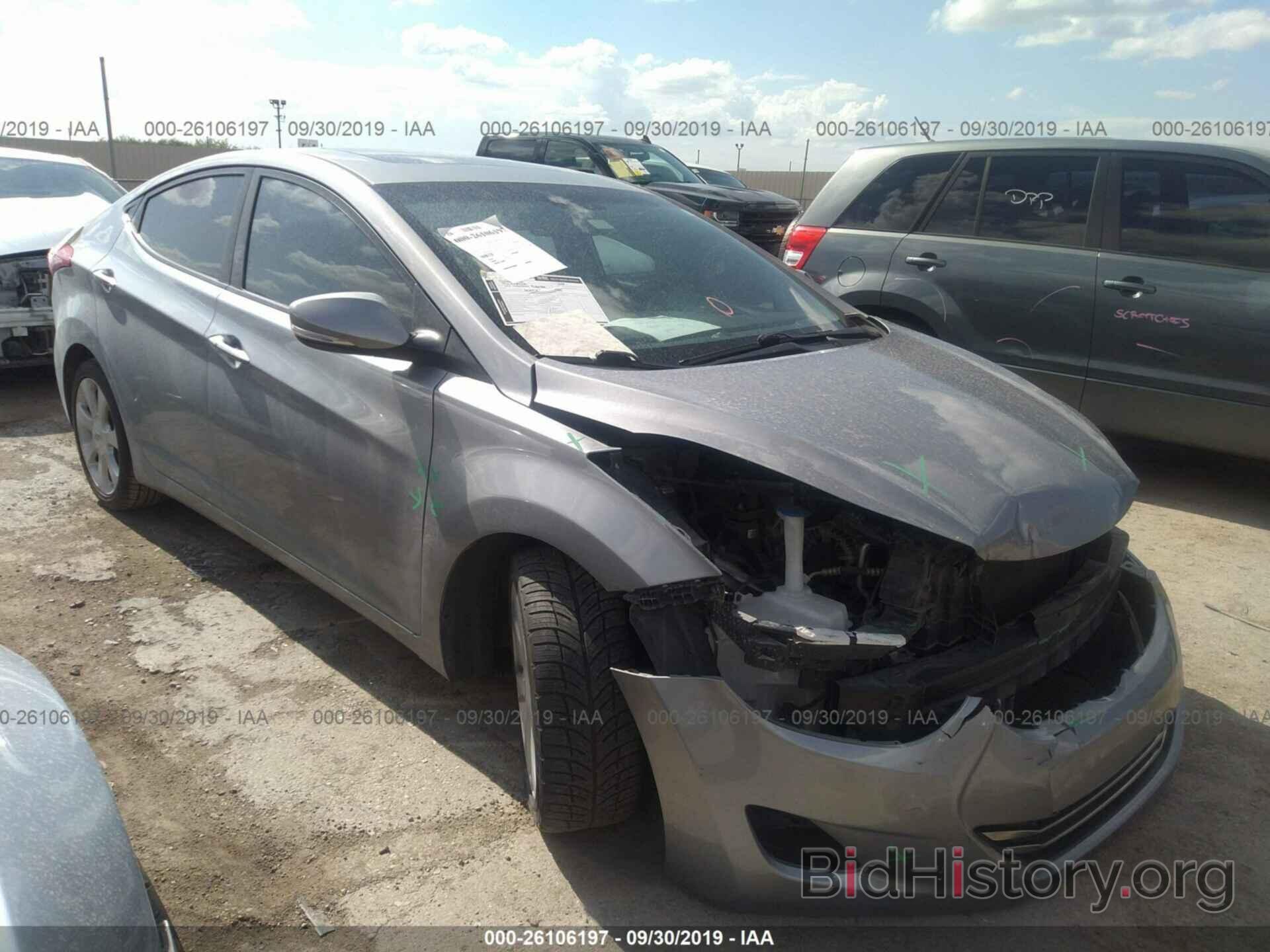 Photo KMHDH4AEXBU148336 - HYUNDAI ELANTRA 2011