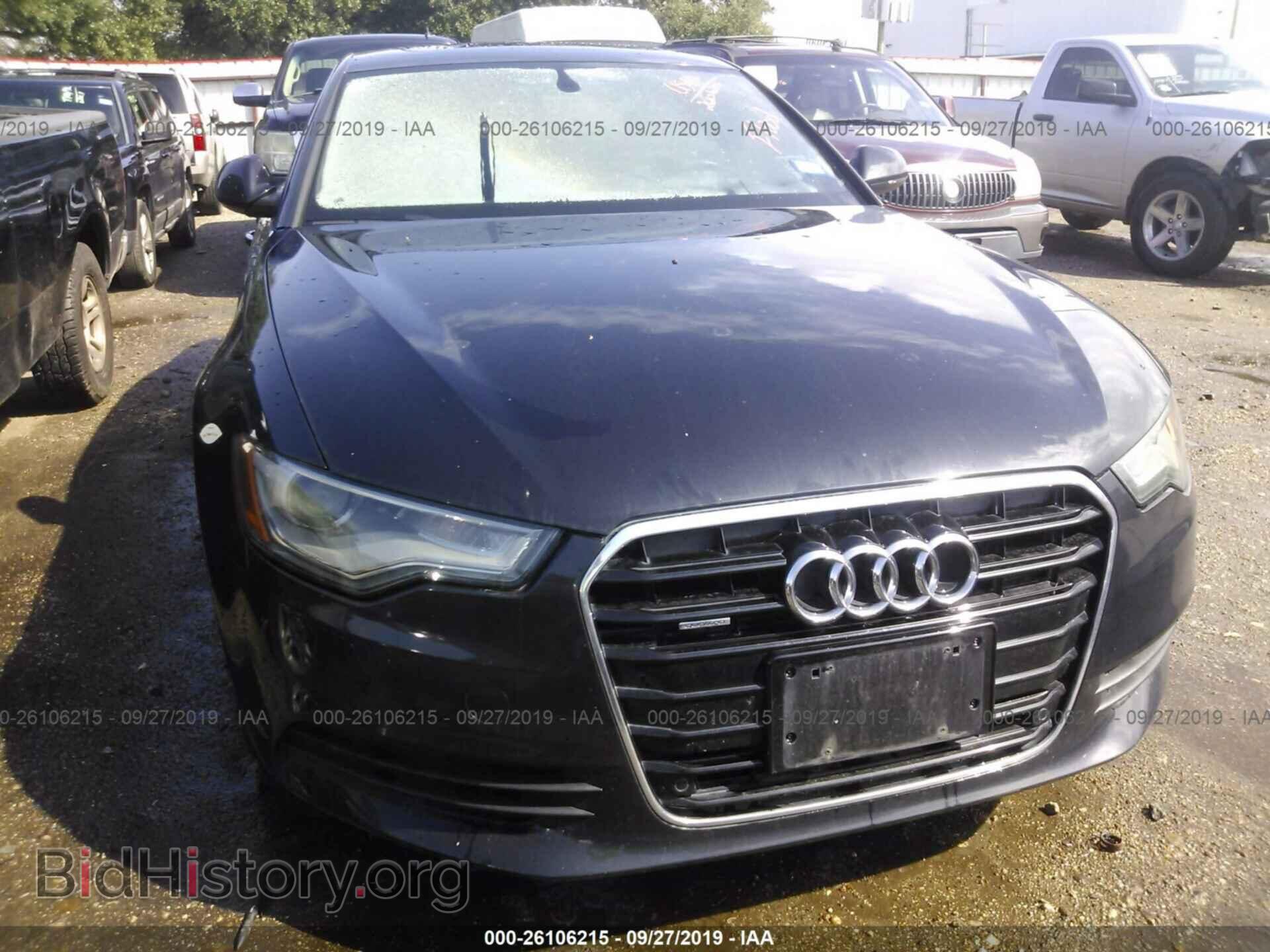 2013 AUDI A6 - VIN: WAUGFAFCXDN139921 - Фото 6