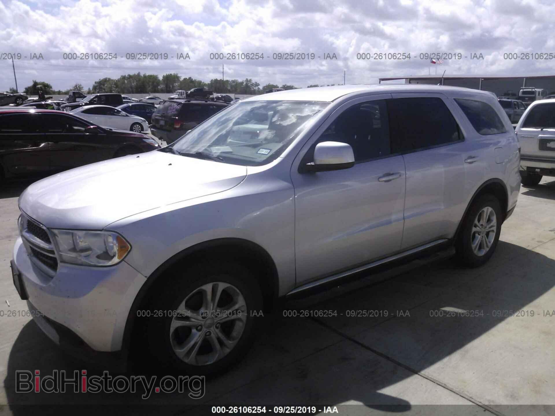 2012 DODGE DURANGO - VIN: 1C4RDHAG6CC257513 - Photo 2