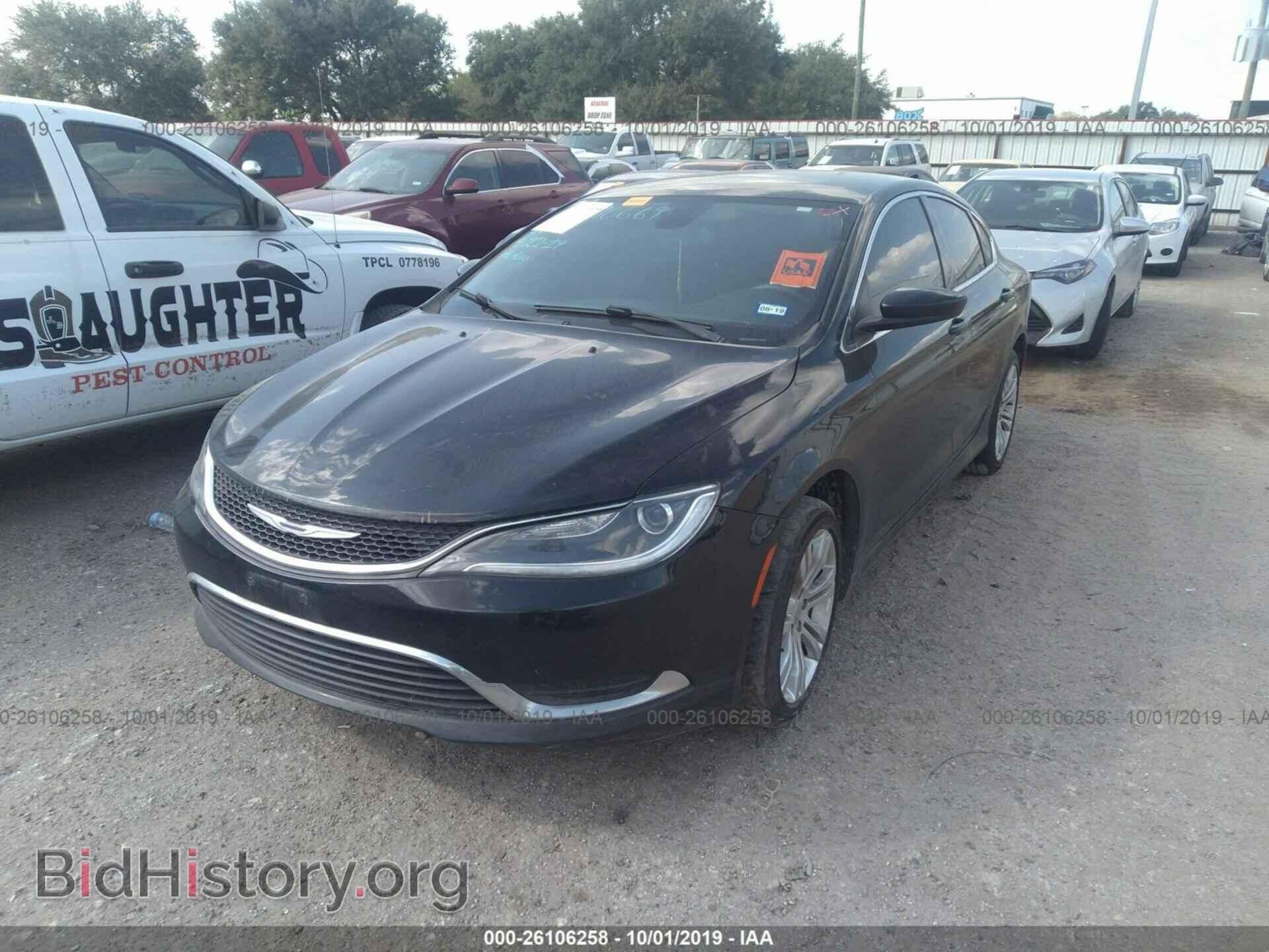 2015 CHRYSLER 200 - VIN: 1C3CCCABXFN753752 - Фото 2