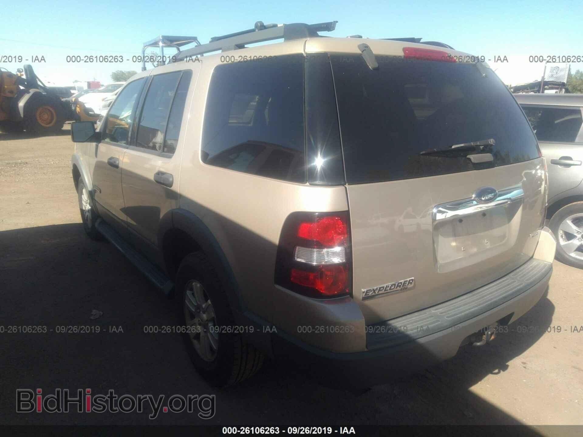 2006 FORD EXPLORER - VIN: 1FMEU73E36UA74665 - Фото 3