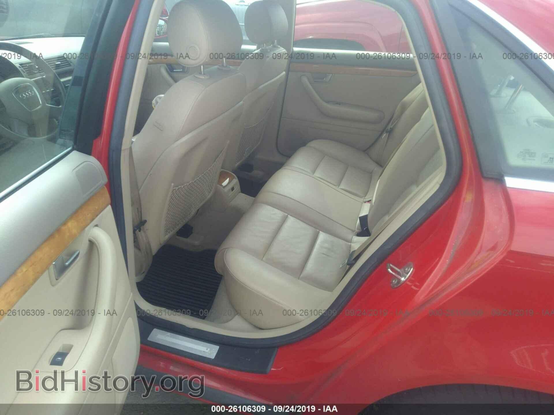 2007 AUDI A4 - VIN: WAUDF78EX7A225035 - Фото 8