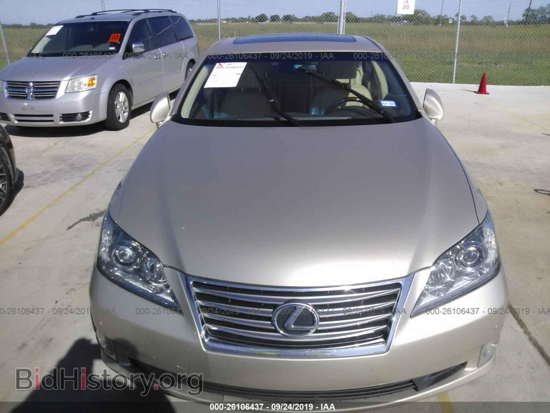 2012 LEXUS ES - VIN: JTHBK1EG0C2499002 - Photo 6