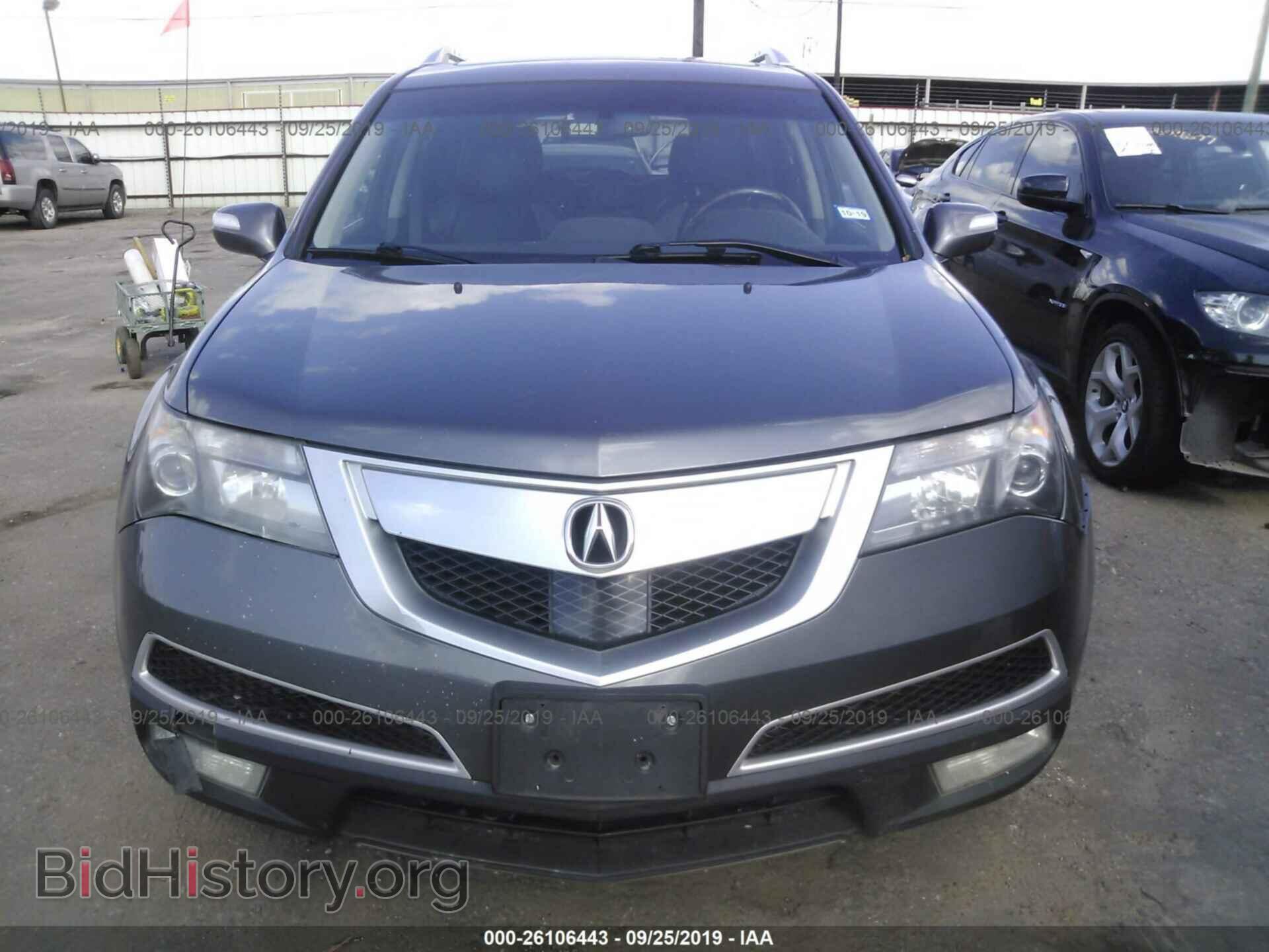 2012 ACURA MDX - VIN: 2HNYD2H69CH524138 - Фото 6