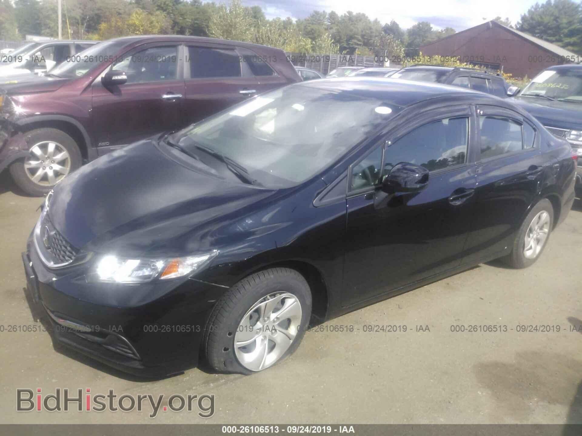 2013 HONDA CIVIC - VIN: 2HGFB2F55DH531183 - Фото 2