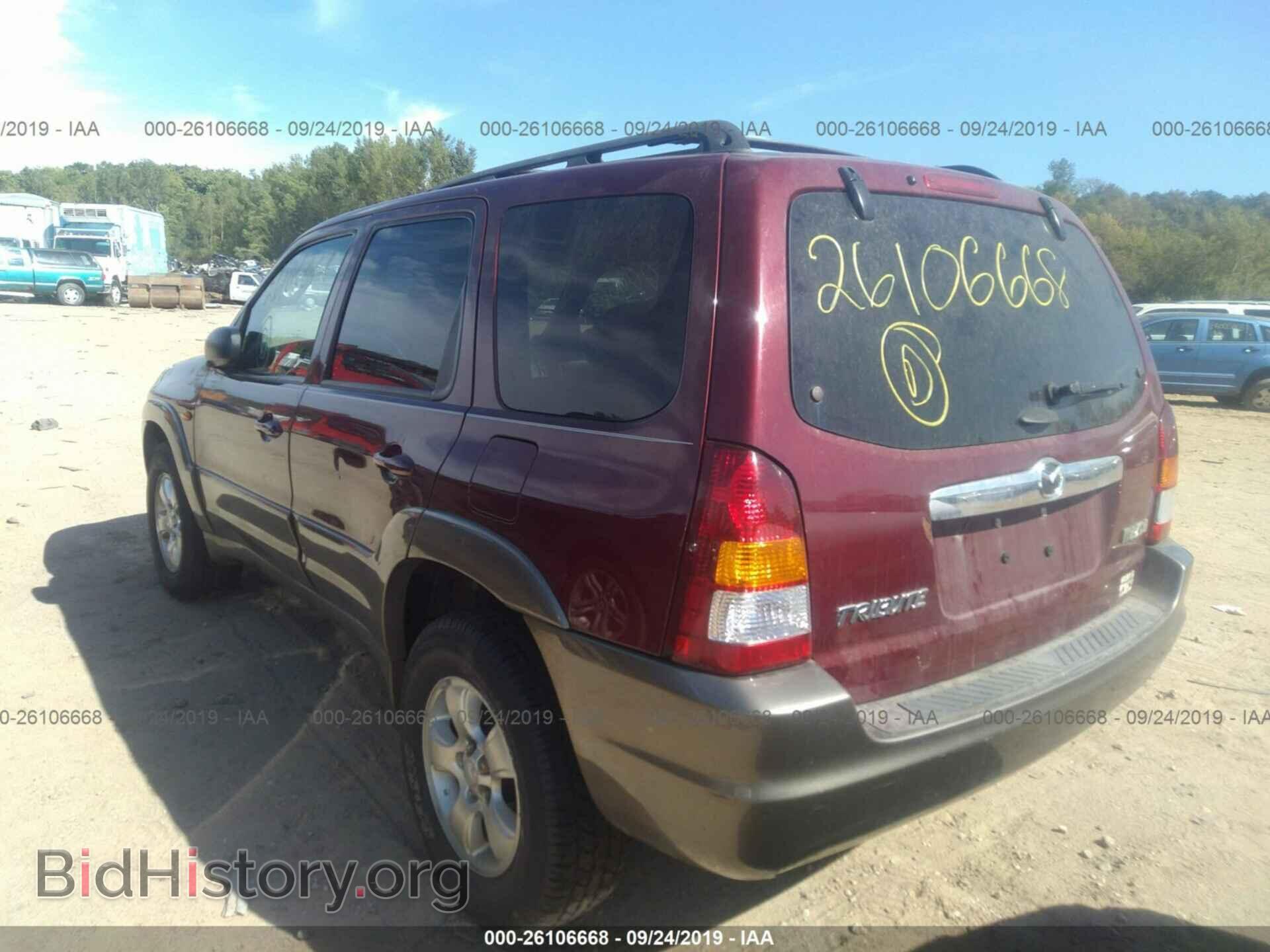 2004 MAZDA TRIBUTE - VIN: 4F2CZ96144KM06283 - Фото 3