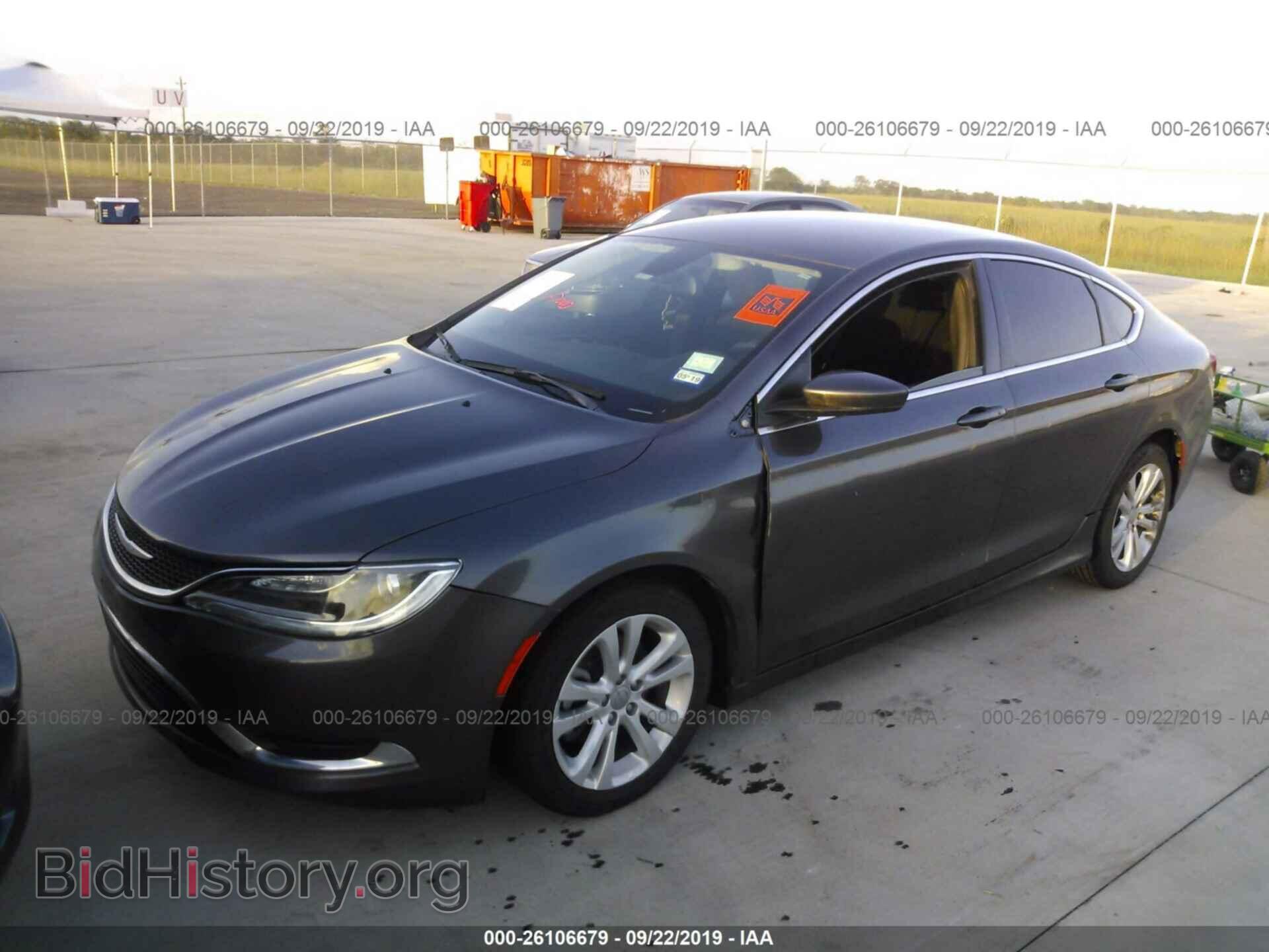 2016 CHRYSLER 200 - VIN: 1C3CCCAB9GN160840 - Фото 2