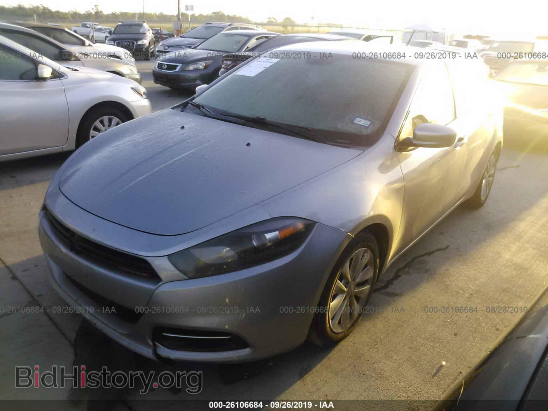 2014 DODGE DART - VIN: 1C3CDFBB7ED753306 - Фото 2