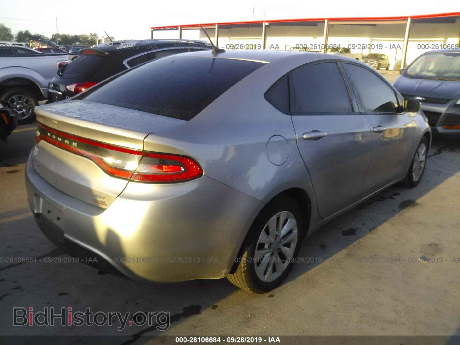 2014 DODGE DART - VIN: 1C3CDFBB7ED753306 - Фото 4