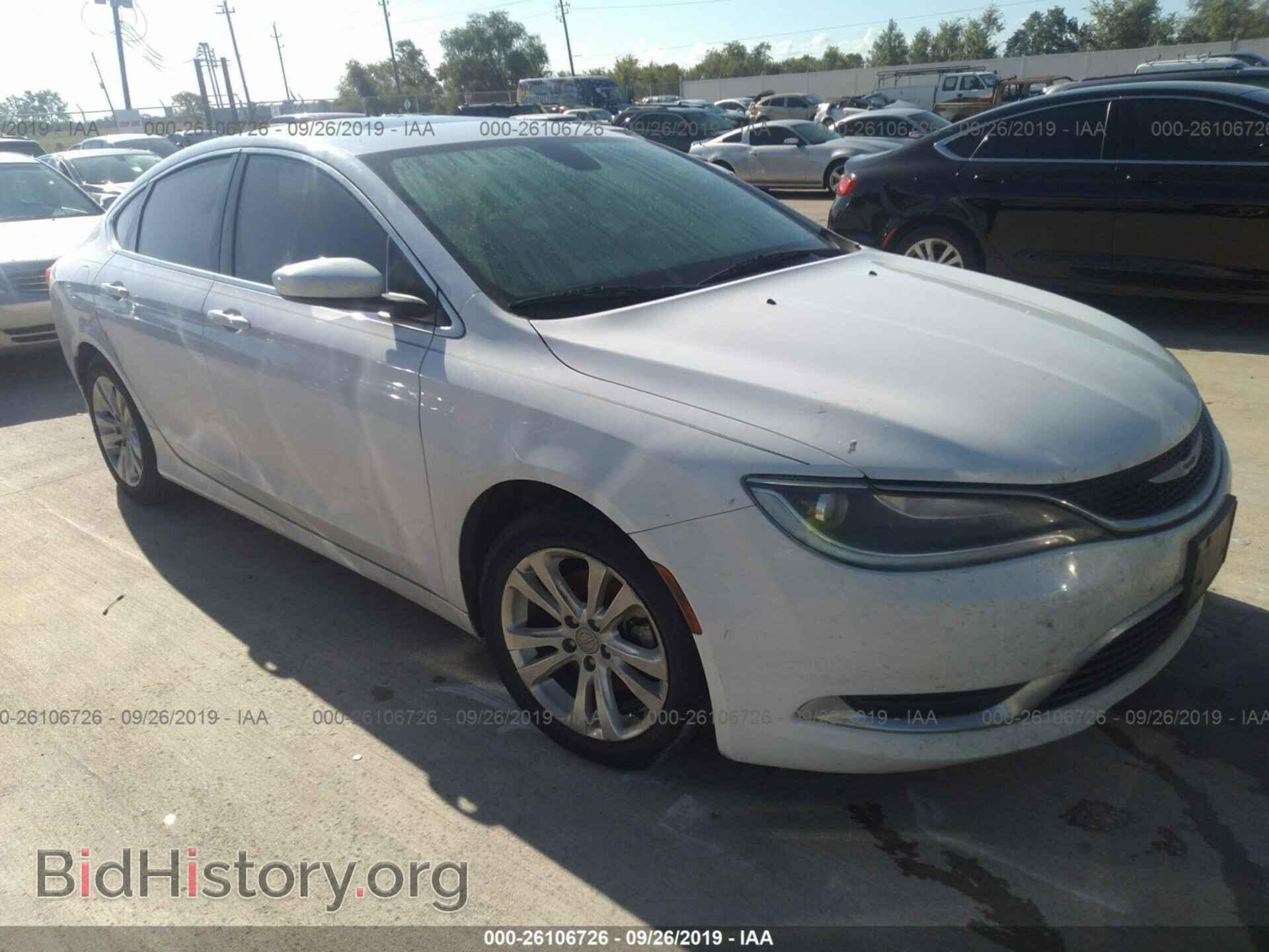 Photo 1C3CCCAB6GN143705 - CHRYSLER 200 2016