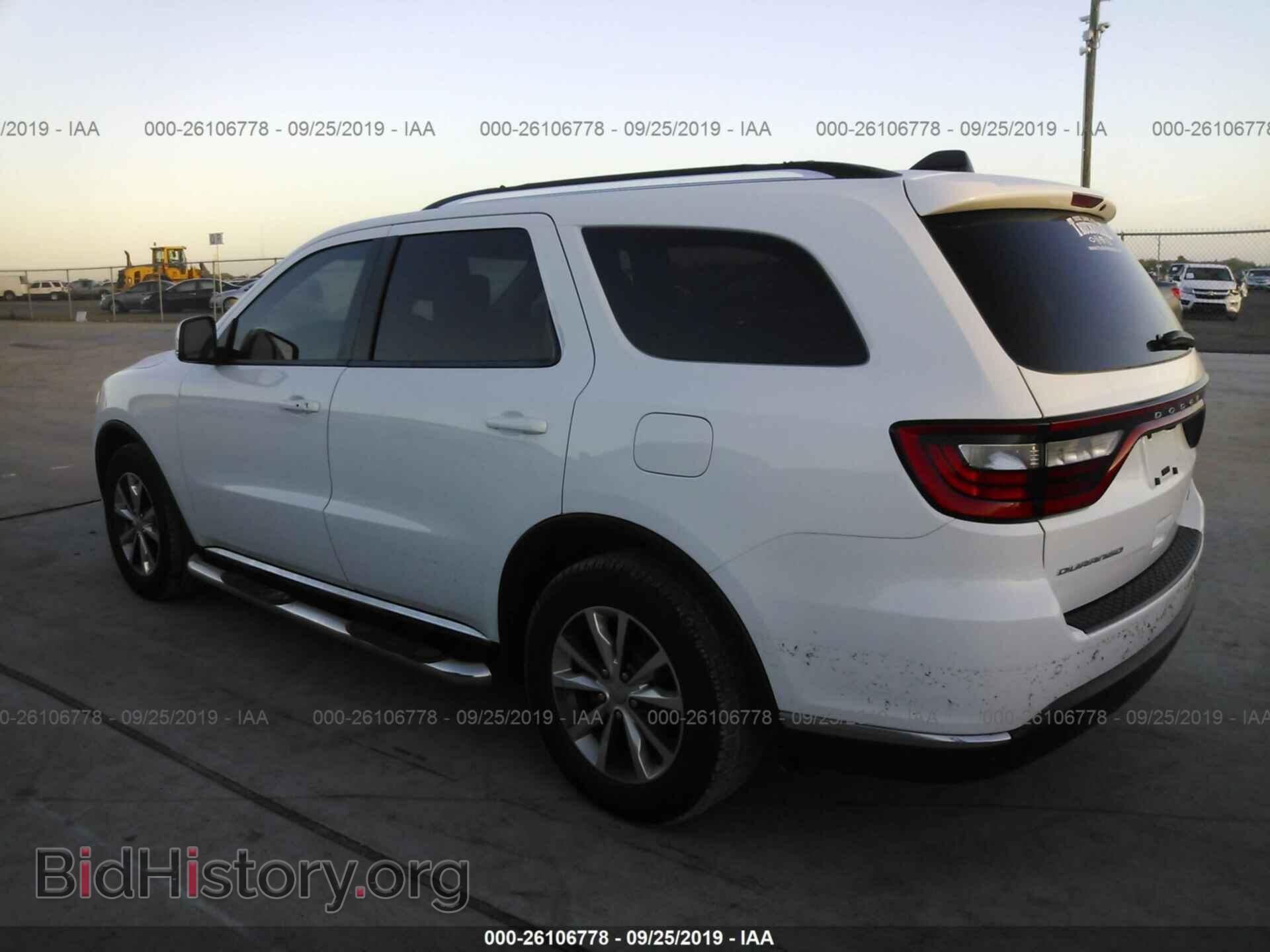 2016 DODGE DURANGO - VIN: 1C4RDHDG2GC374328 - Photo 3