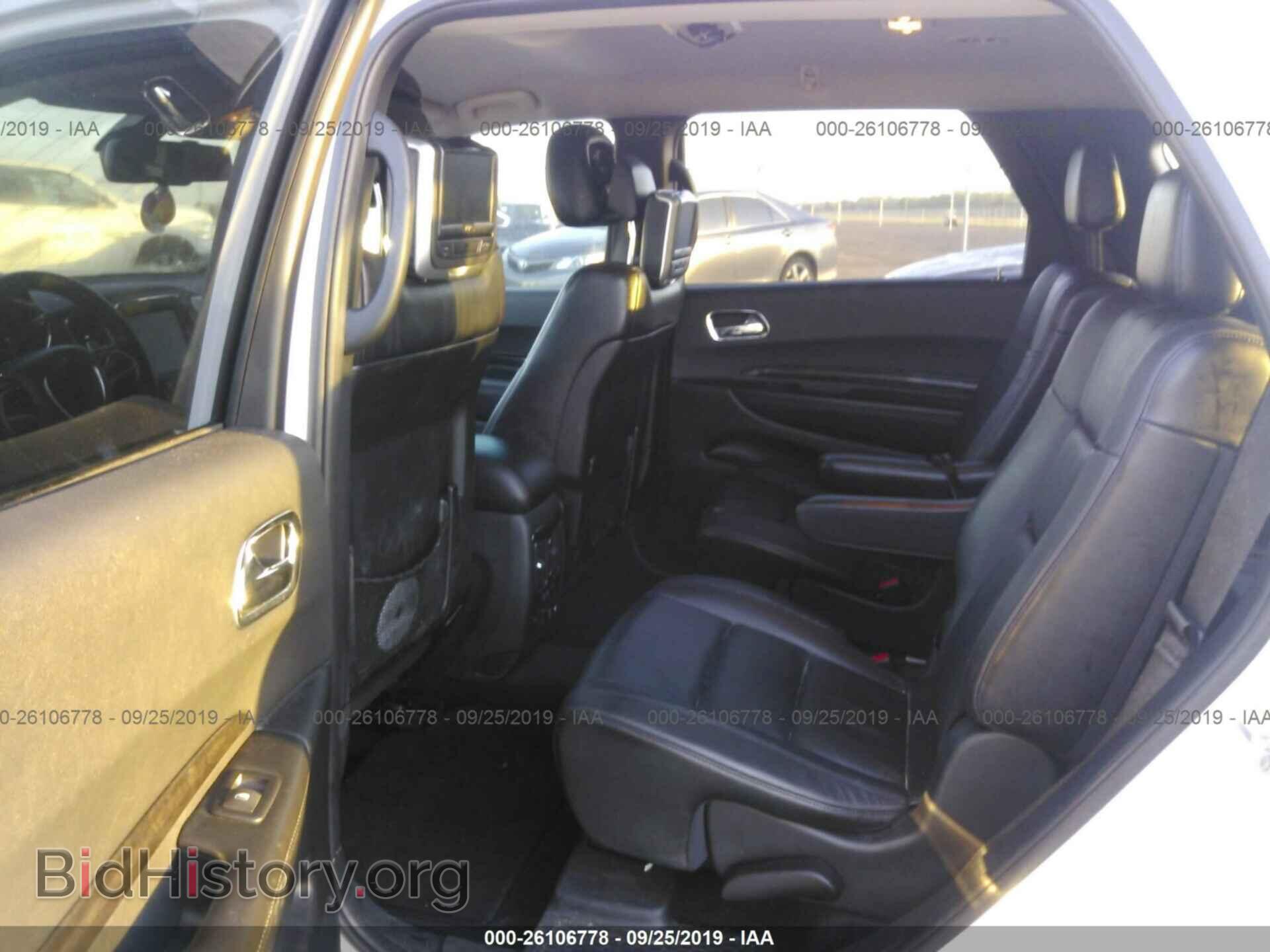 2016 DODGE DURANGO - VIN: 1C4RDHDG2GC374328 - Photo 8