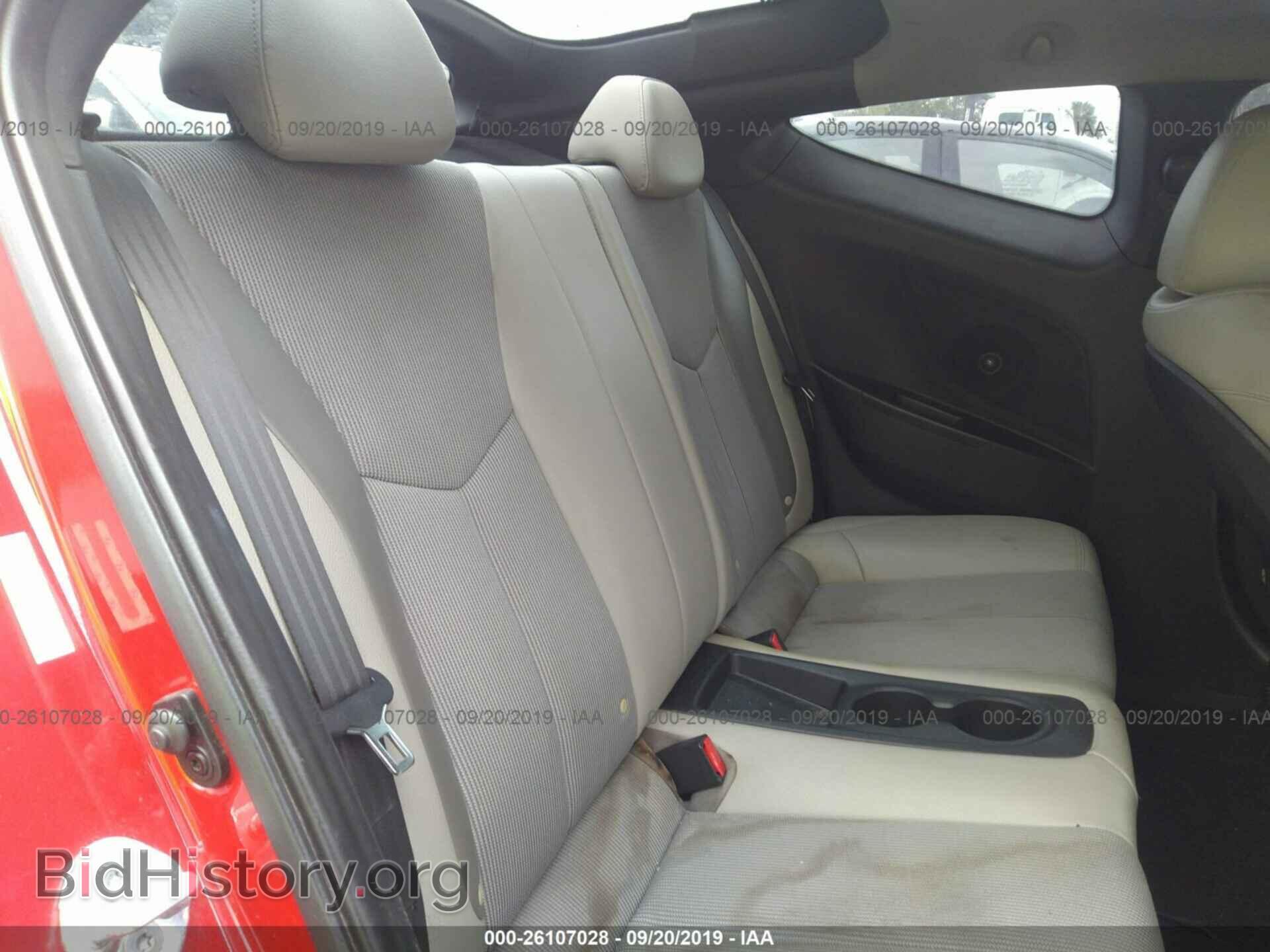 2013 HYUNDAI VELOSTER - VIN: KMHTC6AD2DU093476 - Фото 8