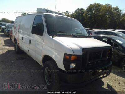 2008 Ford ECONOLINE E150 Van, white — VIN 1FTNE14W88DA17046, IAAI
