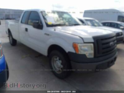 2011 Ford F150 Super Cab, серый — VIN 1FTVX1CF4BKD04902, IAAI