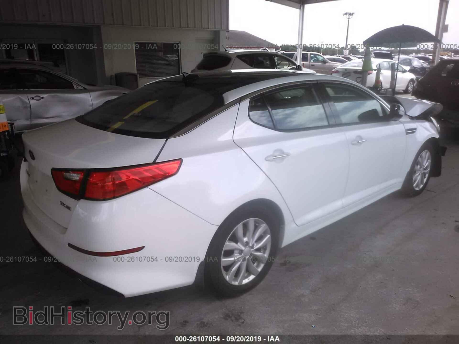 2015 KIA OPTIMA - VIN: 5XXGN4A79FG433603 - Photo 4
