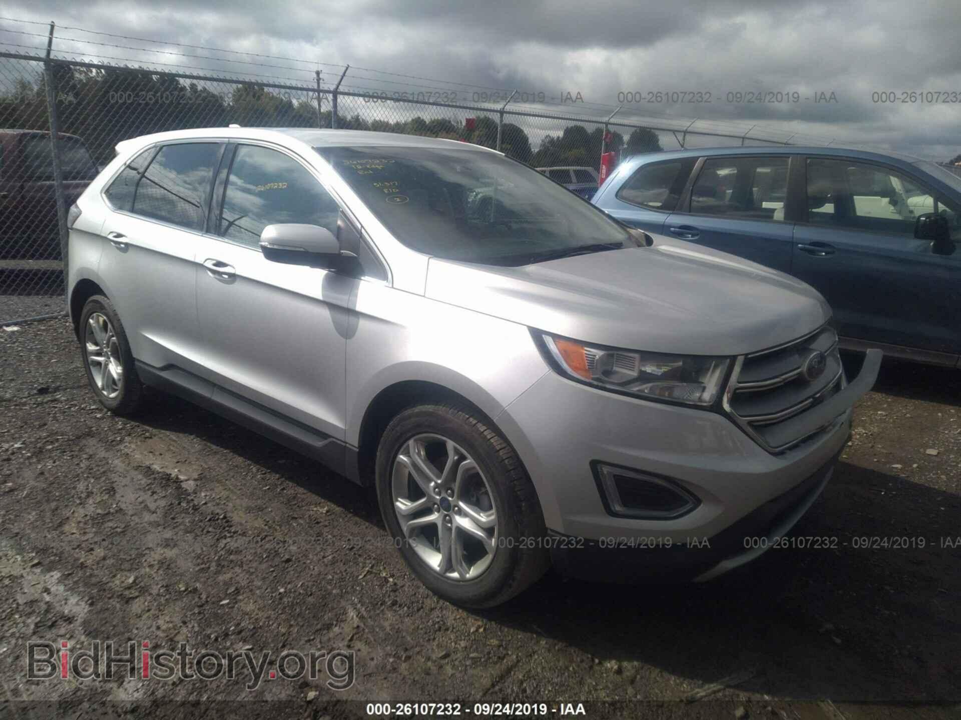 Фотография 2FMPK3K98JBB42940 - FORD EDGE 2018