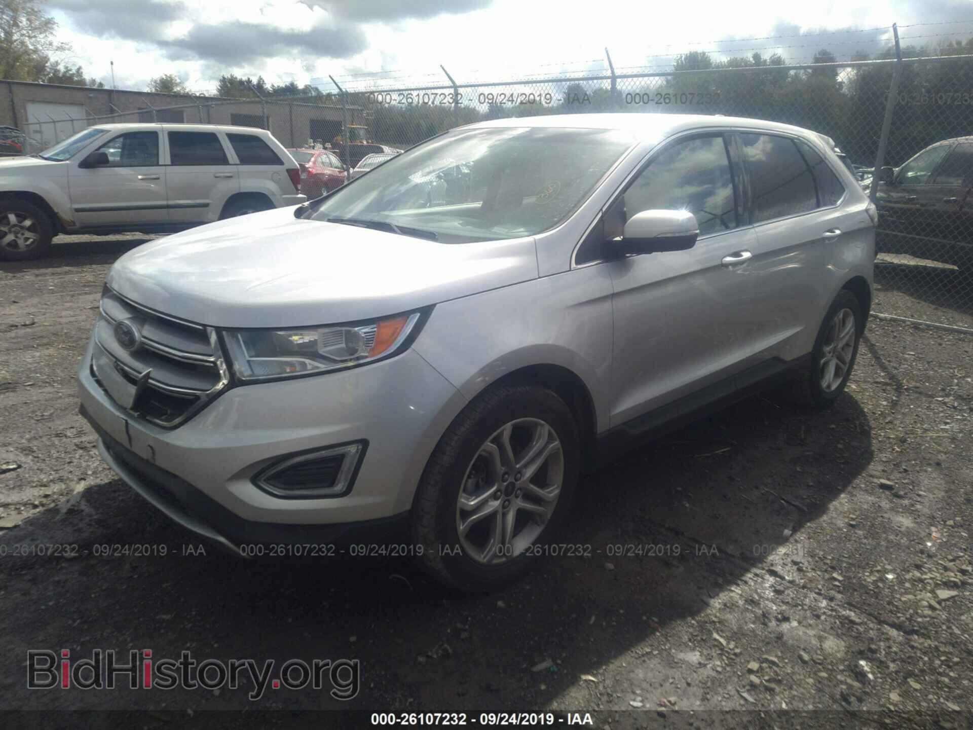 2018 FORD EDGE - VIN: 2FMPK3K98JBB42940 - Фото 2
