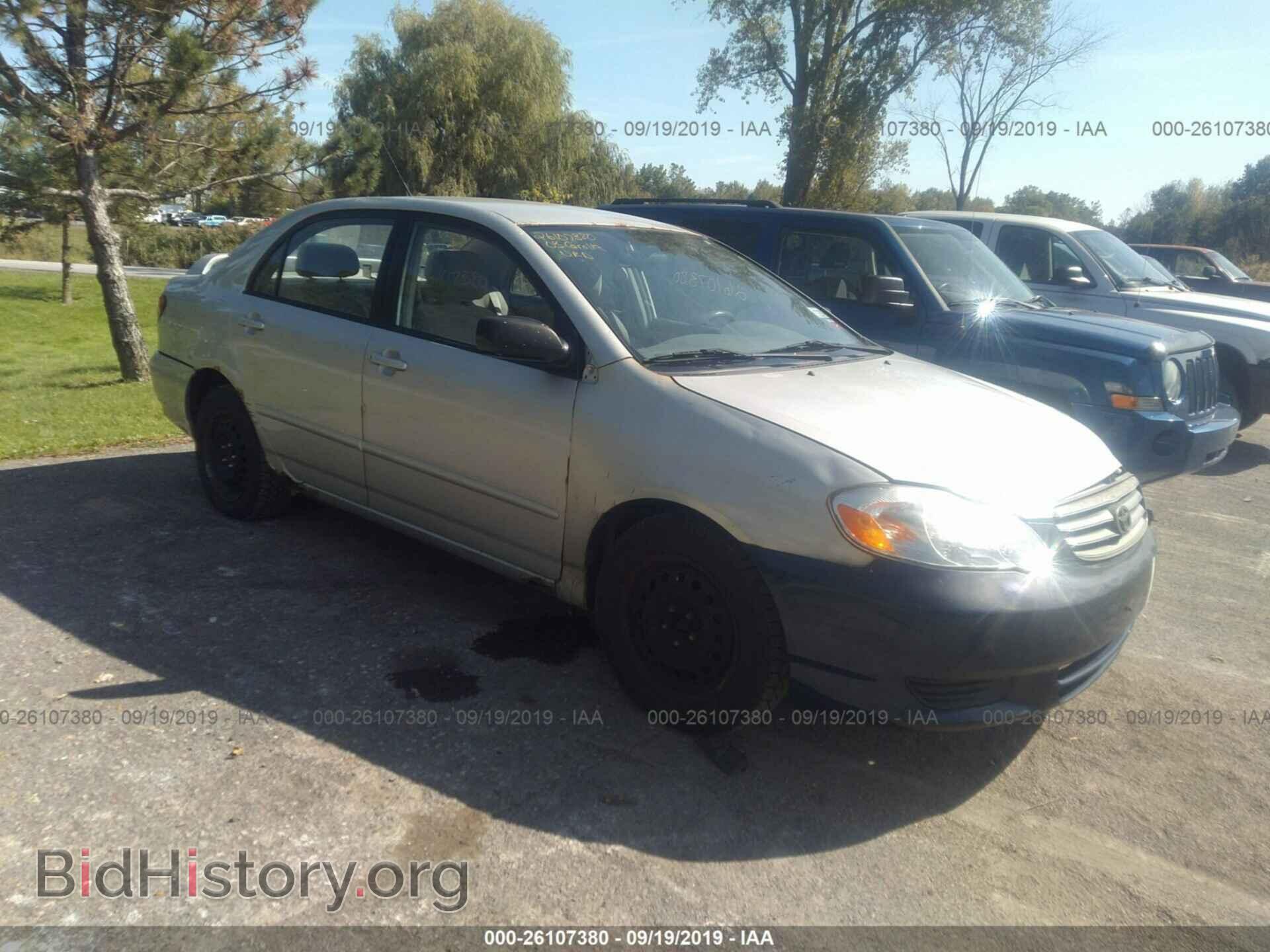 Photo 1NXBR32E23Z098286 - TOYOTA COROLLA 2003