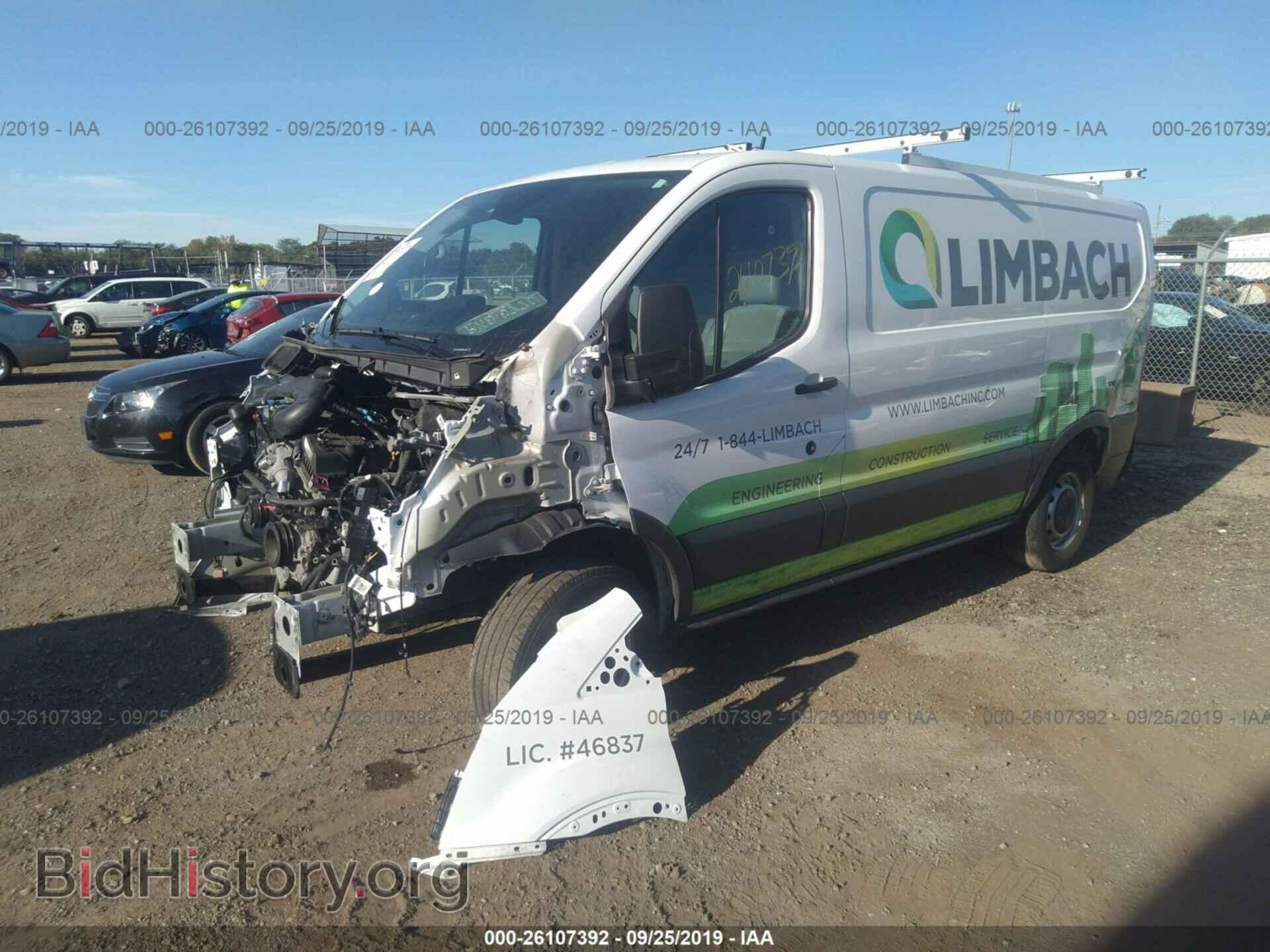 2018 FORD TRANSIT - VIN: 1FTYR1ZM8JKA11161 - Фото 2