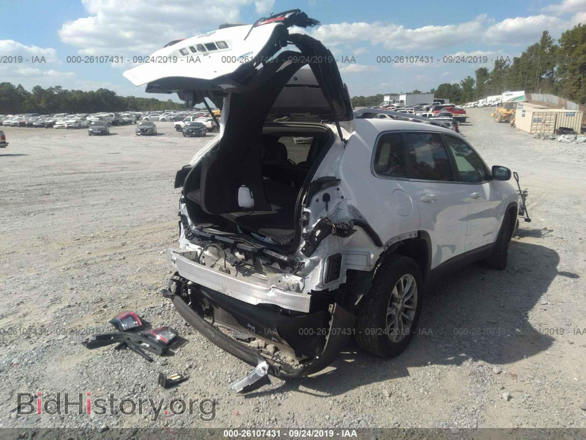 2019 JEEP CHEROKEE - VIN: 1C4PJLLBXKD324482 - Фото 4