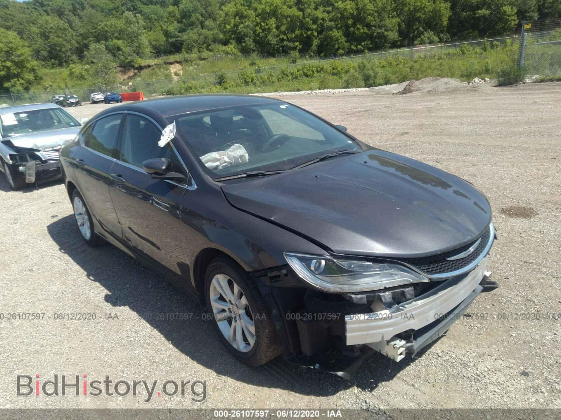 Photo 1C3CCCAB1FN756622 - CHRYSLER 200 2015