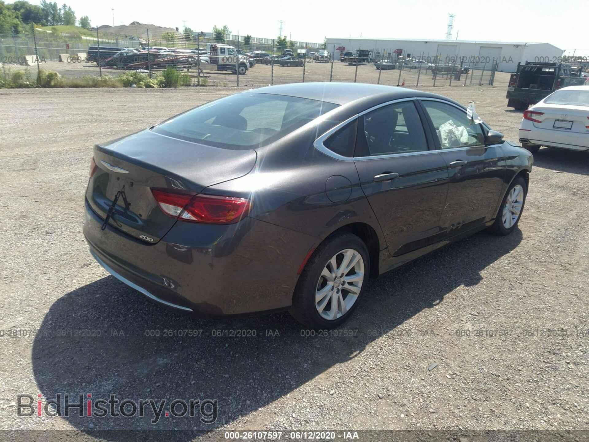 2015 CHRYSLER 200 - VIN: 1C3CCCAB1FN756622 - Photo 3
