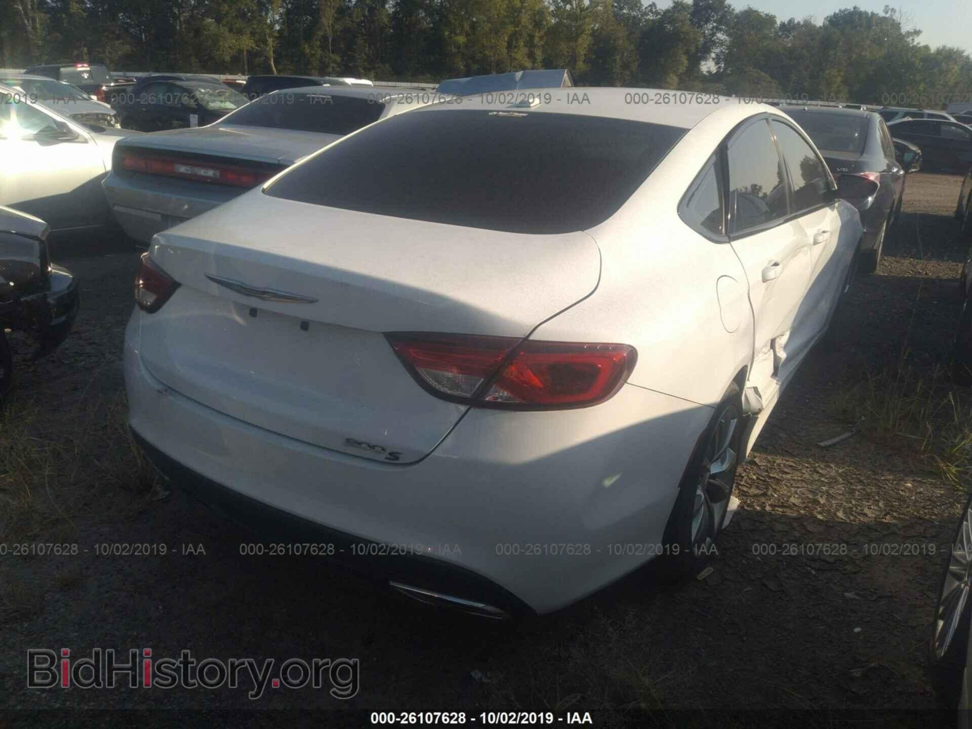 2015 CHRYSLER 200 - VIN: 1C3CCCBG3FN718156 - Фото 4