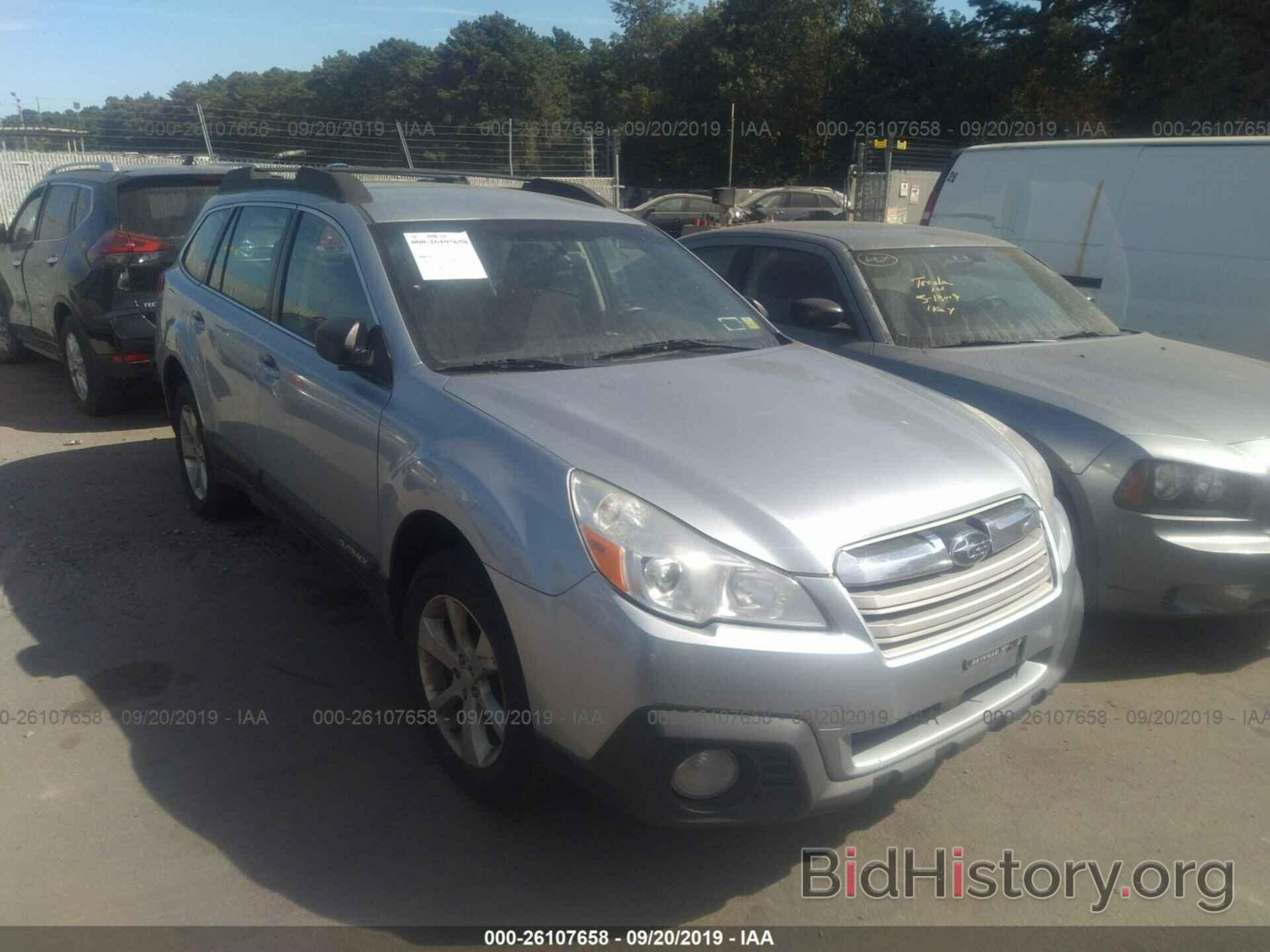 Photo 4S4BRBAC0E3247636 - SUBARU OUTBACK 2014