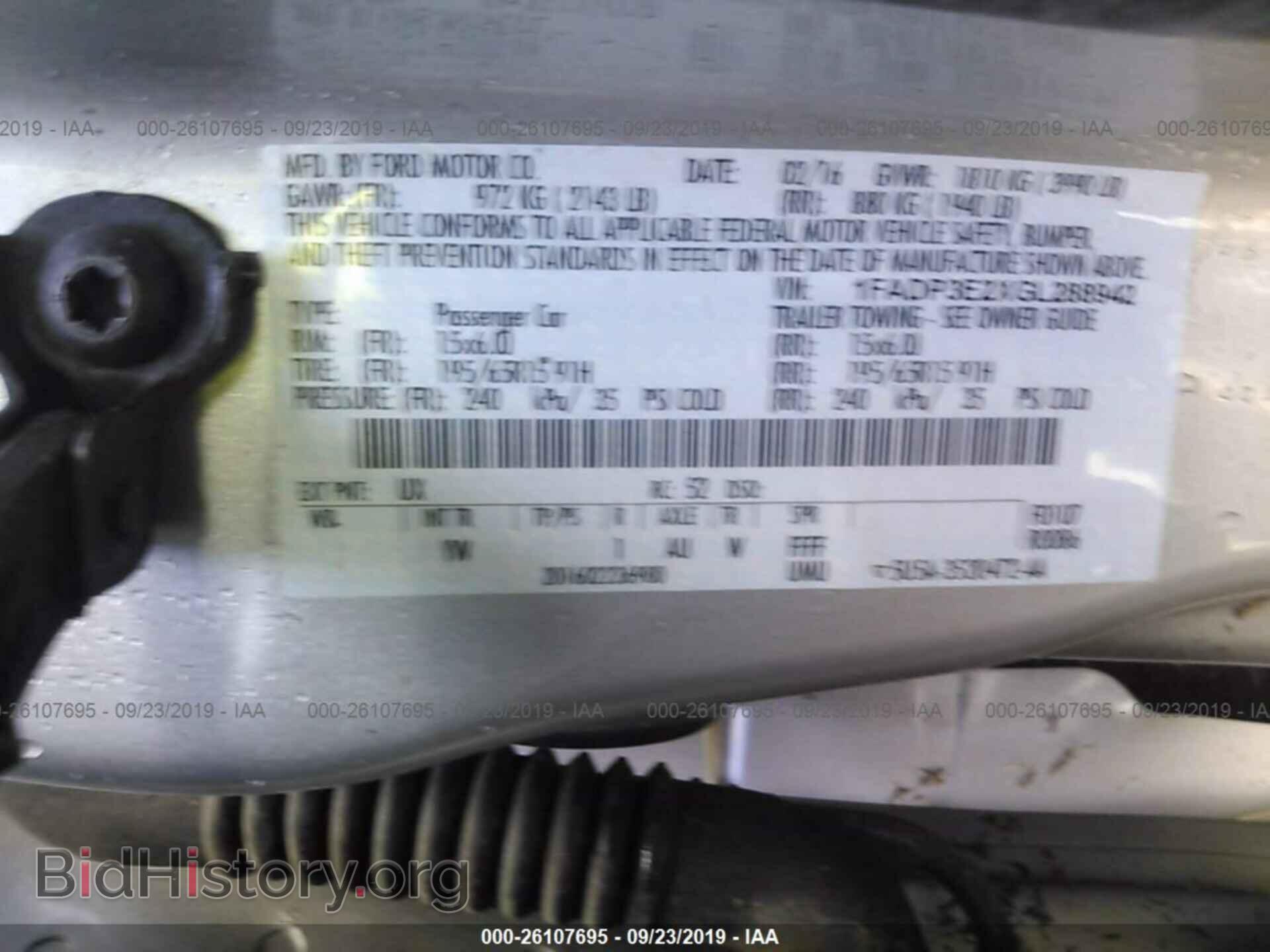 2016 FORD FOCUS - VIN: 1FADP3E2XGL288942 - Photo 9
