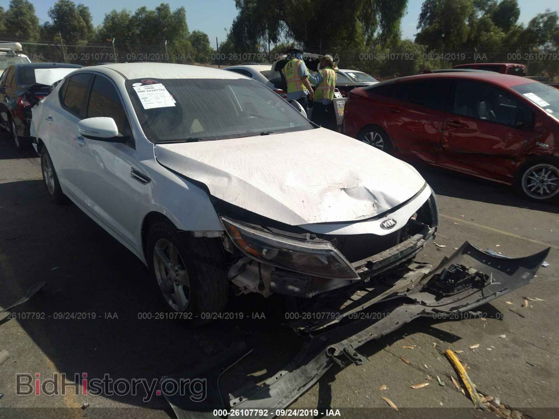 Фотография 5XXGM4A72EG337197 - KIA Optima 2014