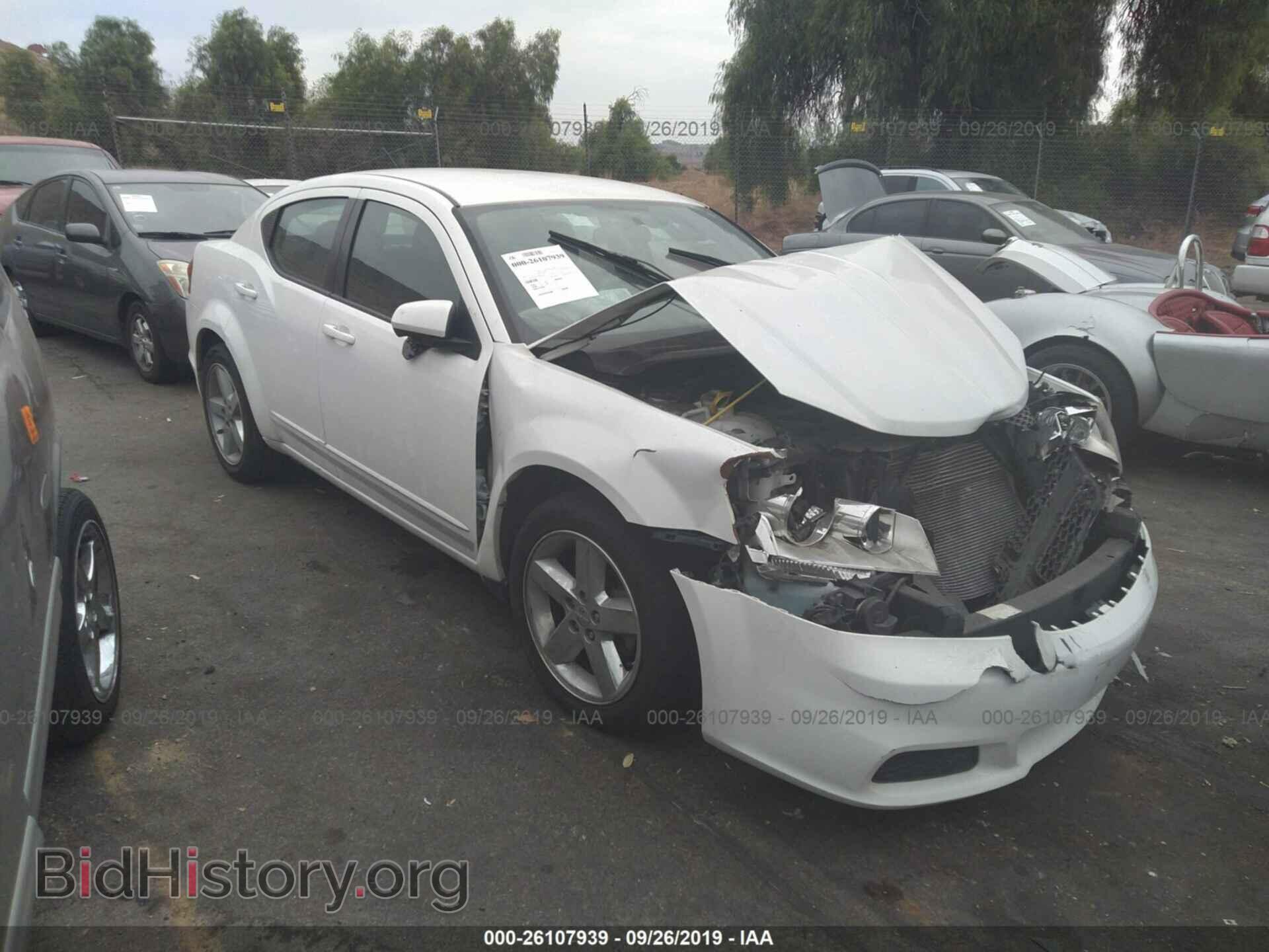 Фотография 1B3BD1FB3BN593419 - DODGE AVENGER 2011