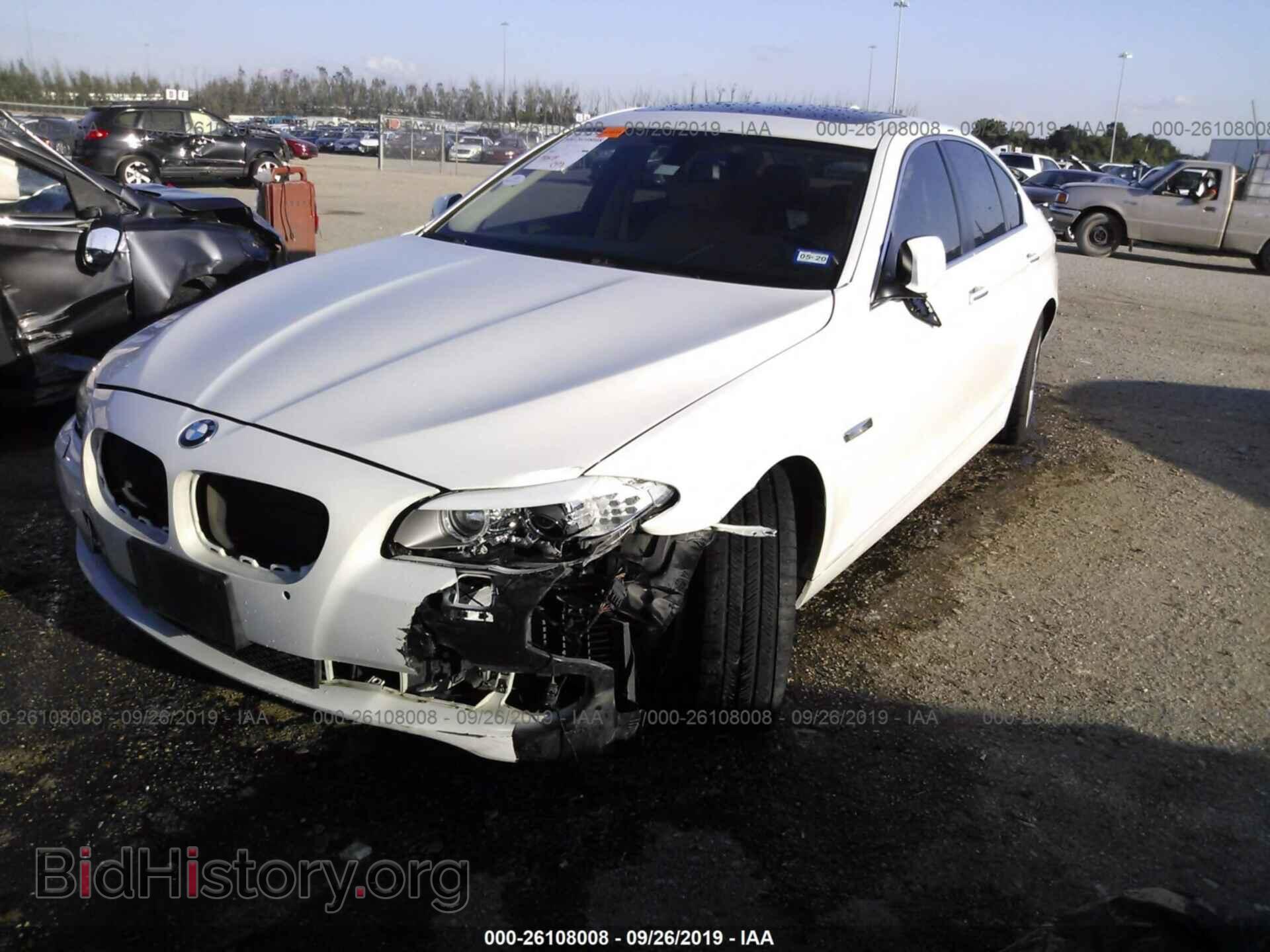2013 BMW 528 - VIN: WBAXG5C5XDD233670 - Фото 2