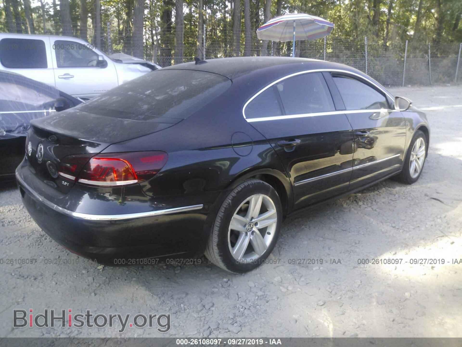 2014 VOLKSWAGEN CC - VIN: WVWBP7ANXEE529165 - Фото 4