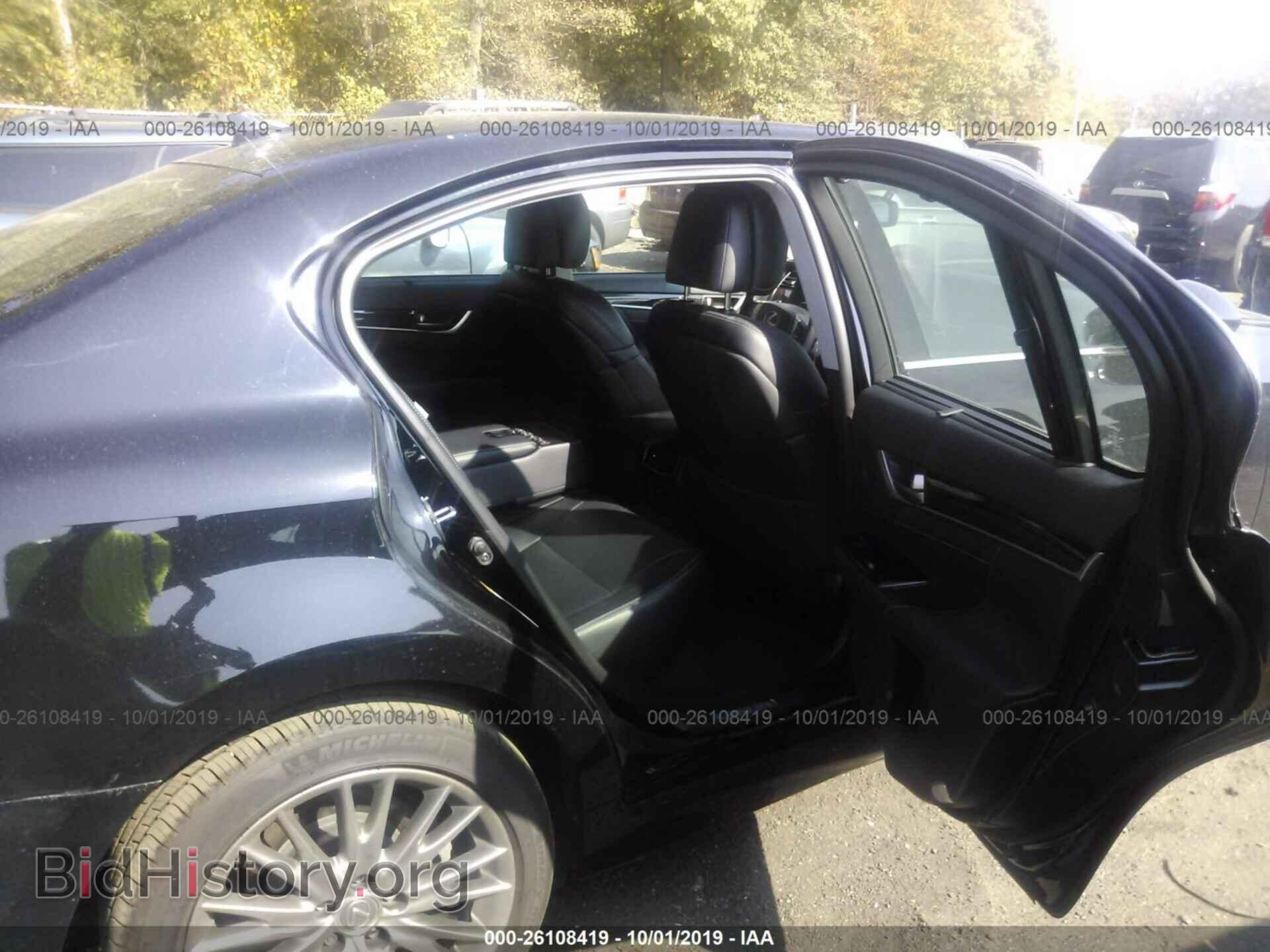 2014 LEXUS GS - VIN: JTHCE1BL2E5025731 - Фото 8