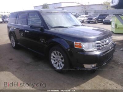 2011 Ford FLEX SEL, black — VIN 2FMGK5CC9BBD28123, IAAI