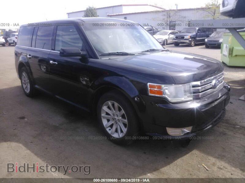 2011 Ford FLEX SEL (VIN 2FMGK5CC9BBD28123) — photo 1 of 10, IAAI, damage: front & rear