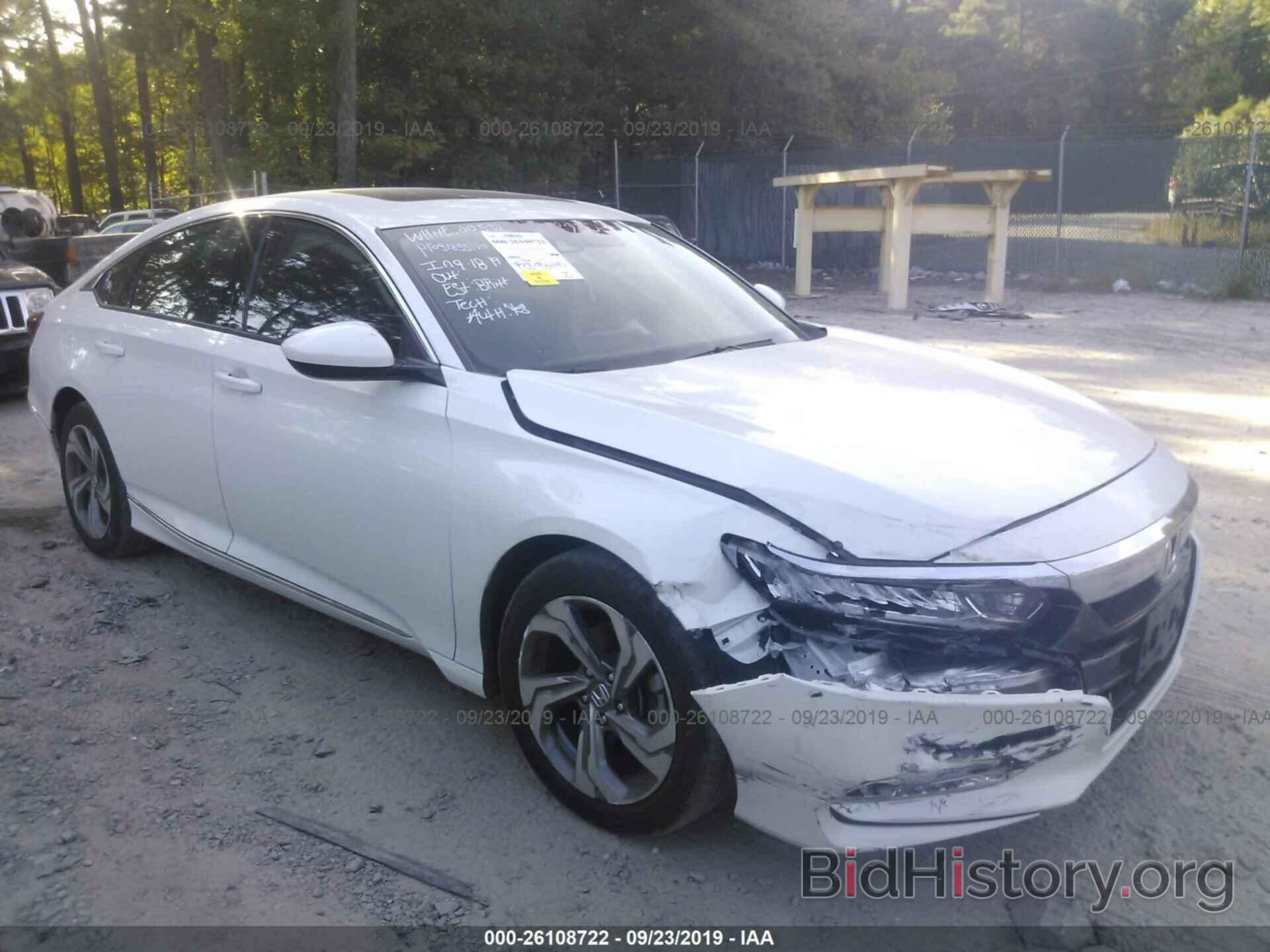 Photo 1HGCV1F41JA045489 - HONDA ACCORD 2018